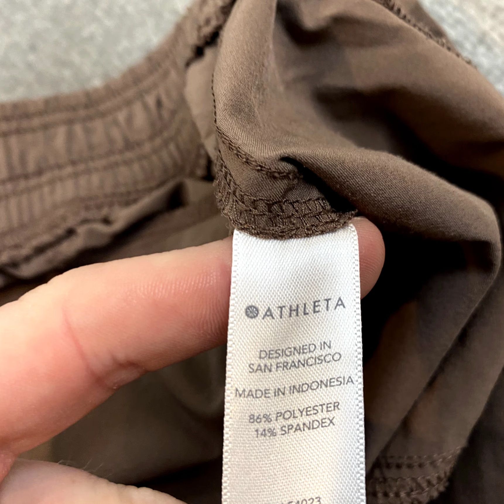 Athleta Athleta Pants 6 Chelsea Utility Jogger Mineral Brown Cargo Gym Train Run Womens Size 28" / US 6 / IT 42 - 3 Thumbnail