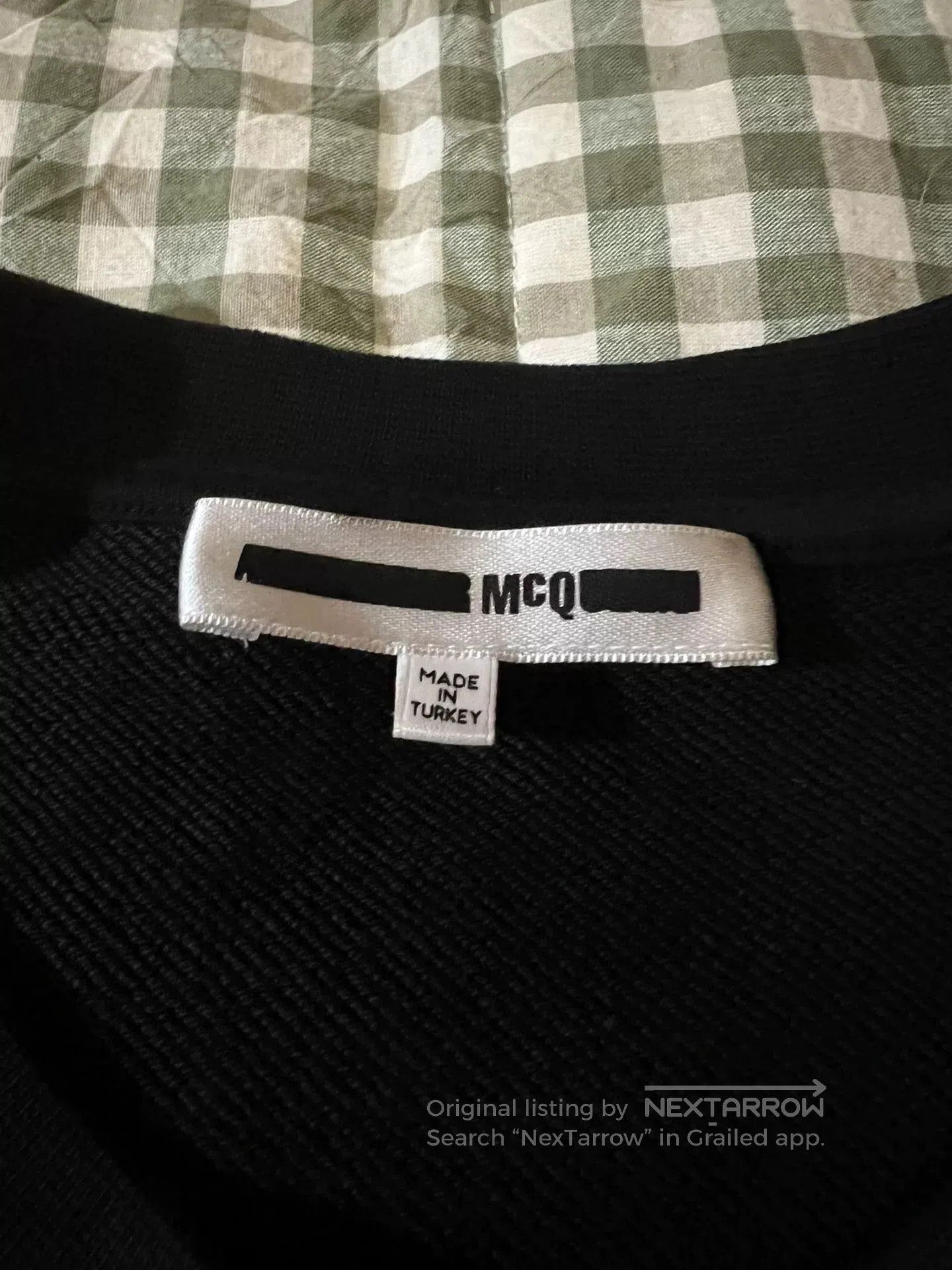 McQ Alexander McQueen McQueen Slogan Embroidery Sweatshirt. Size US L / EU 52-54 / 3 - 3 Thumbnail