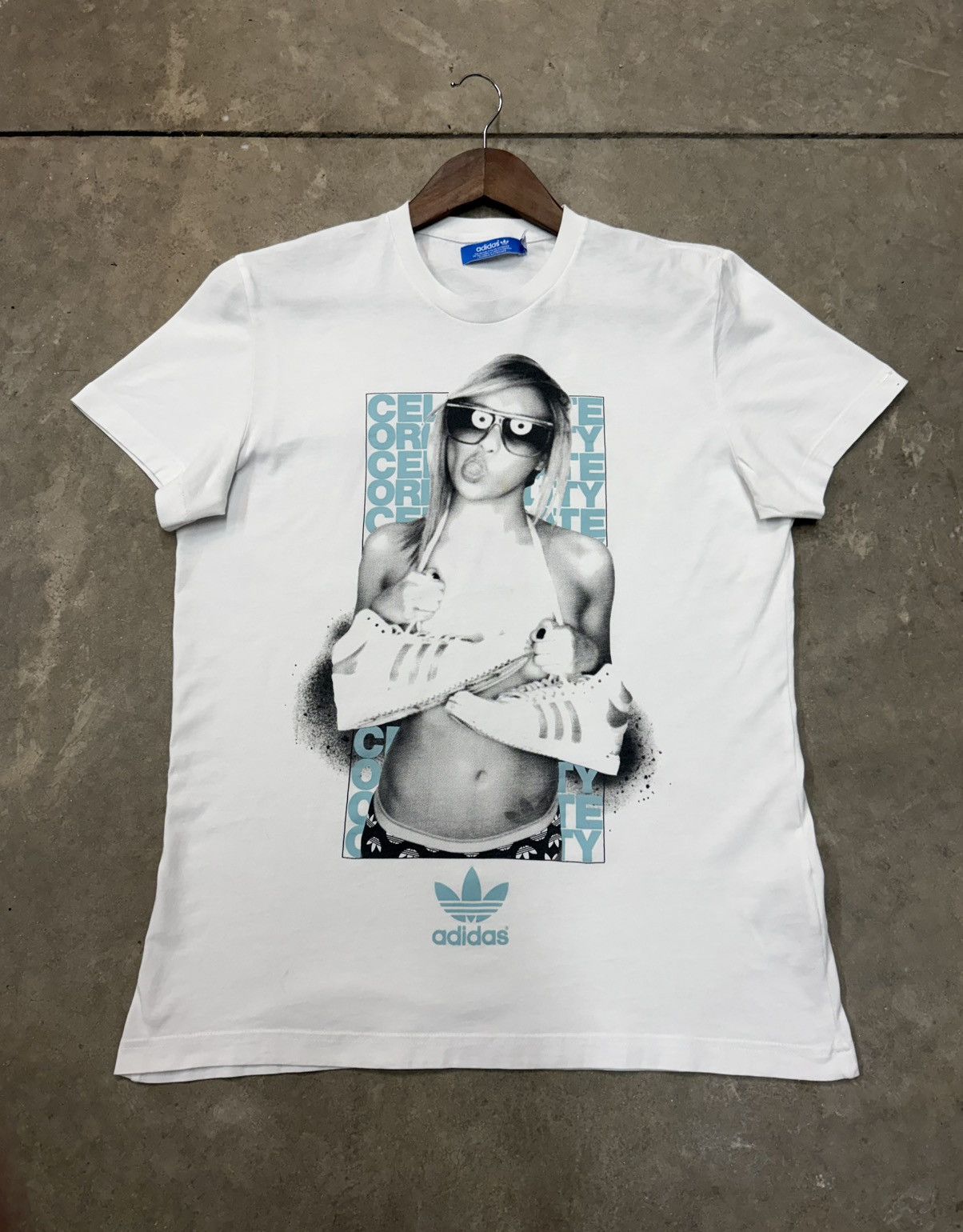 Adidas × Vintage Adidas vintage y2k ass bikini sexy girl USA flag 