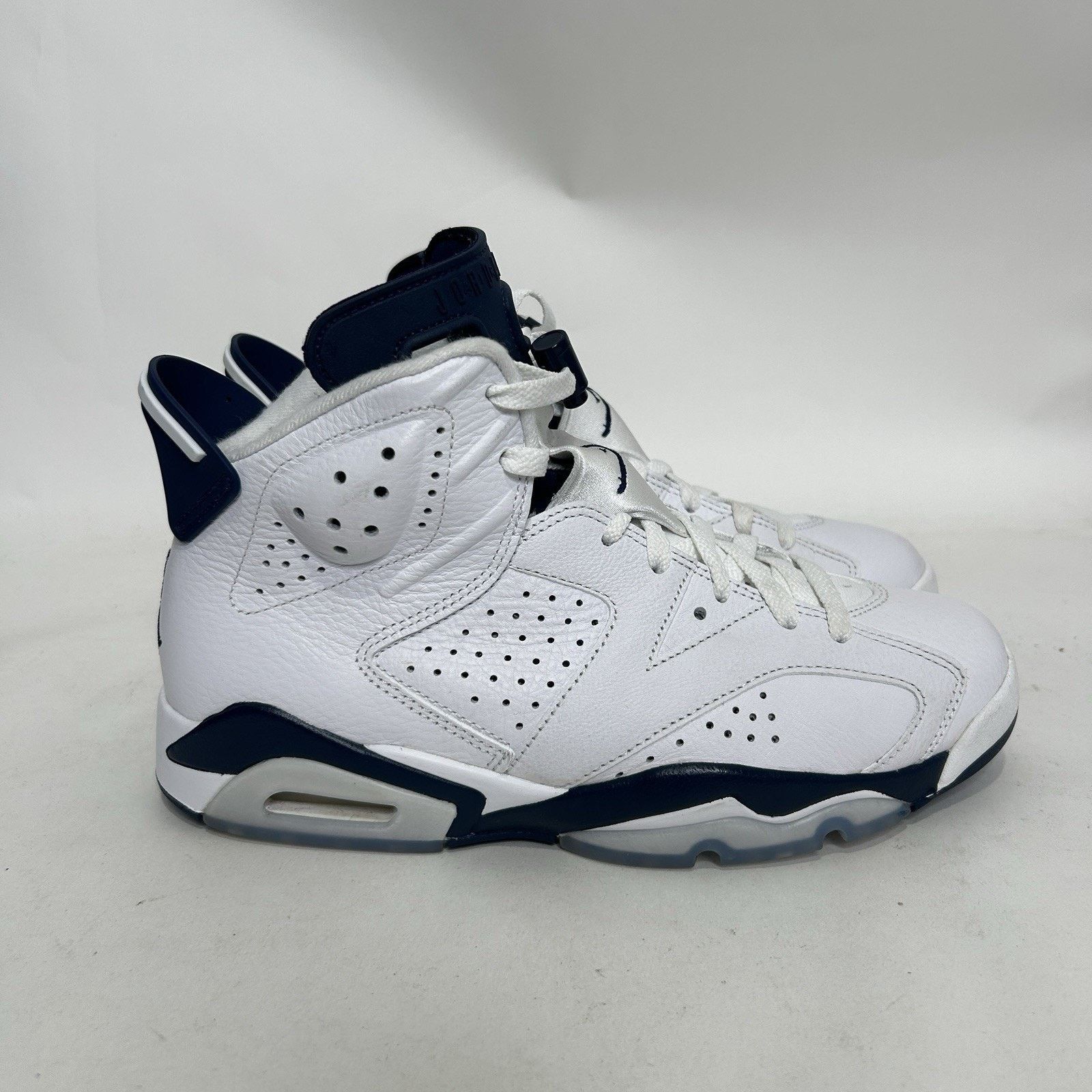Nike Nike Air Jordan 6 Retro OG “Midnight Navy White” CT8529-141 Size US 8 / EU 41 - 4 Thumbnail