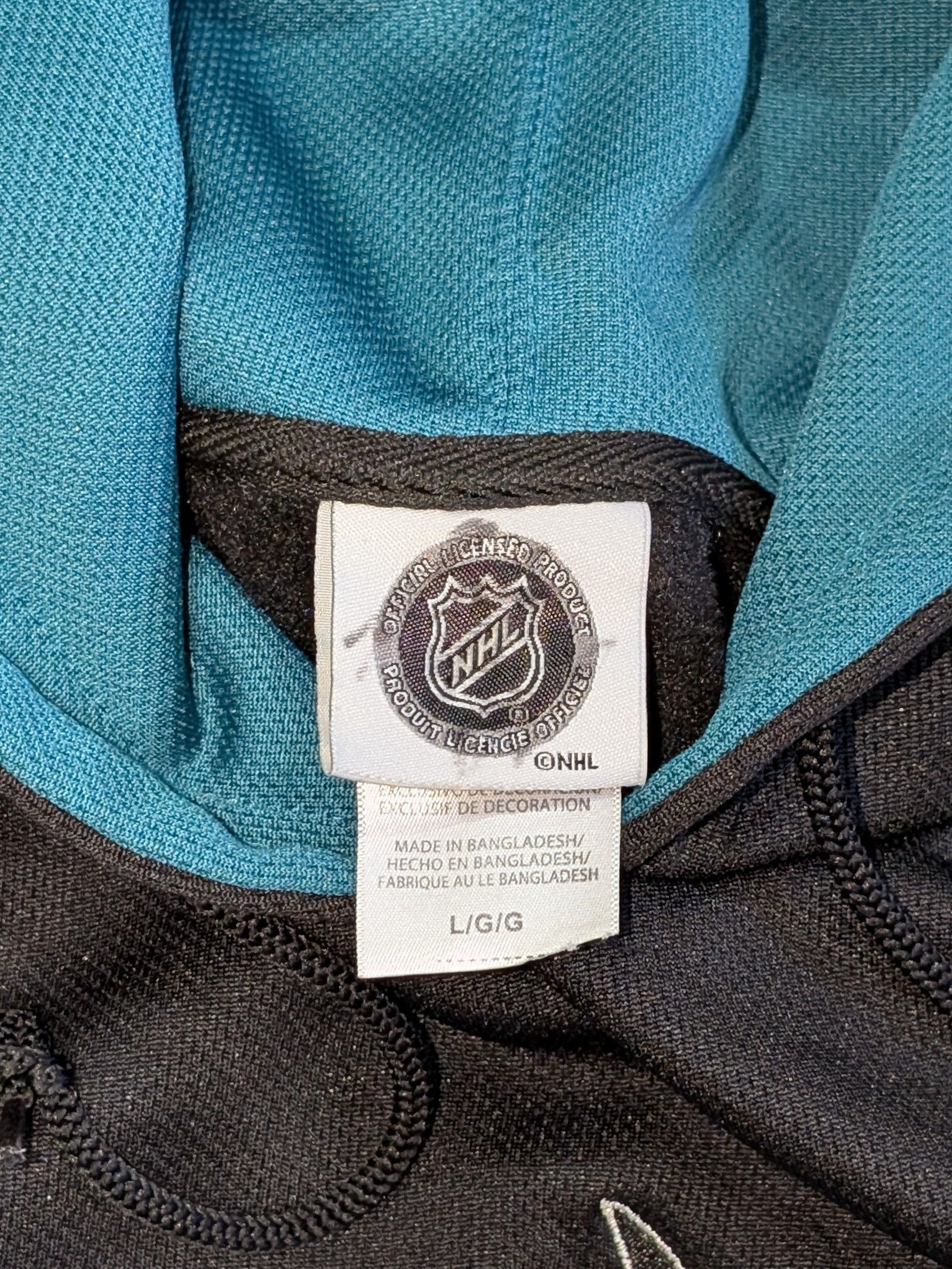 NHL NHL San Jose Sharks hockey hoodie - SIZE L Size US L / EU 52-54 / 3 - 3 Thumbnail