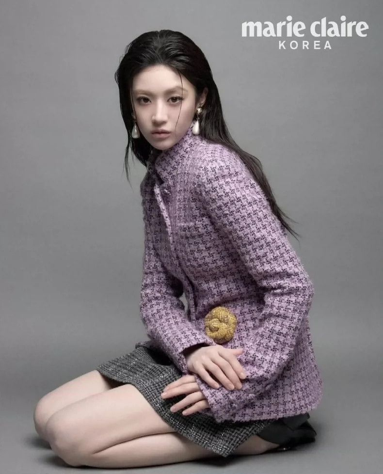 Chanel Chanel 24A high-grade purple glitter soft tweed woven jack Size XS / US 0-2 / IT 36-38 - 9 Thumbnail