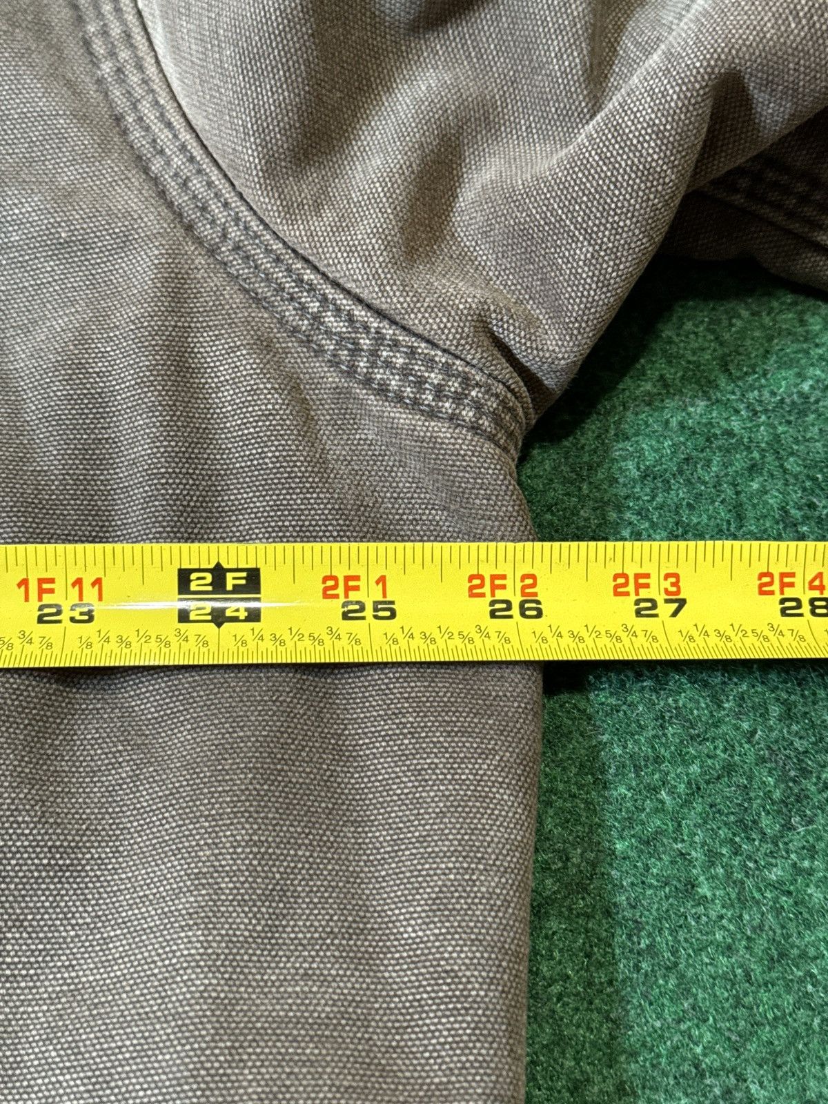 Carhartt × Vintage 90s Carhartt PERFECT DISTRESS Chore Detroit J97 J01 Jacket Size US L / EU 52-54 / 3 - 5 Thumbnail