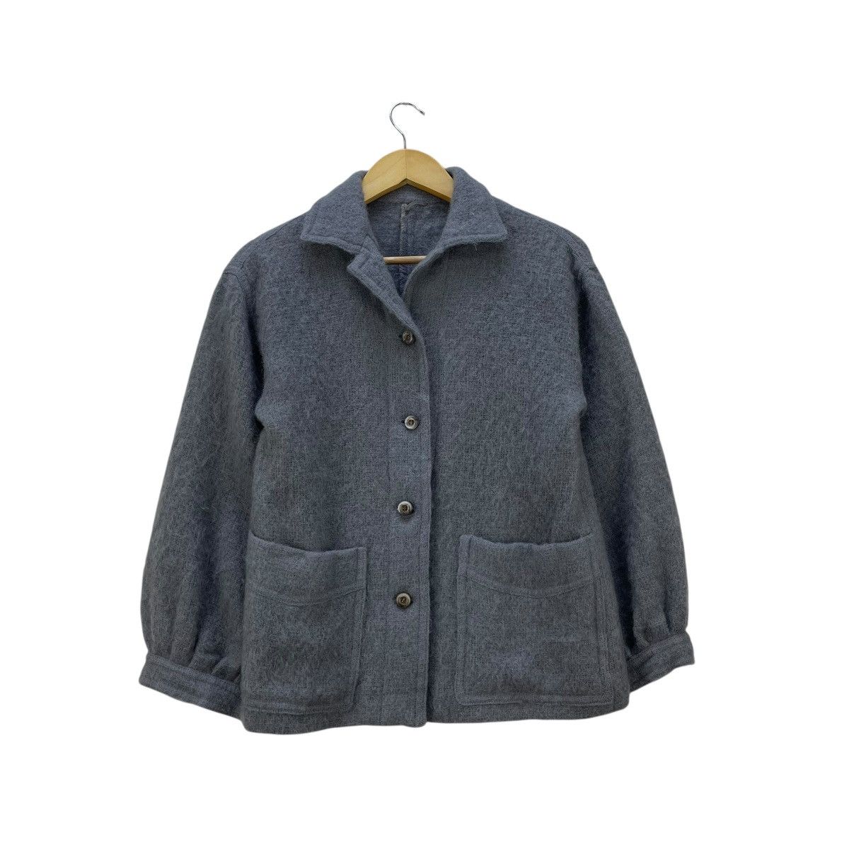 Yohji Yamamoto 🔥 Xyz division of yamaki Mohair Wool Jacket Yohji Yamamoto Size M / US 6-8 / IT 42-44 - 1 Thumbnail