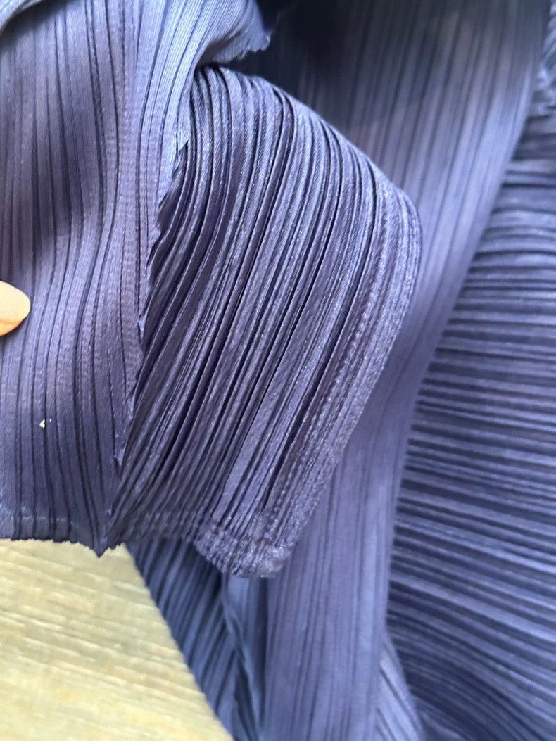 Issey Miyake Issey Miyake size:2 A long dark blue top Size M / US 6-8 / IT 42-44 - 8 Thumbnail