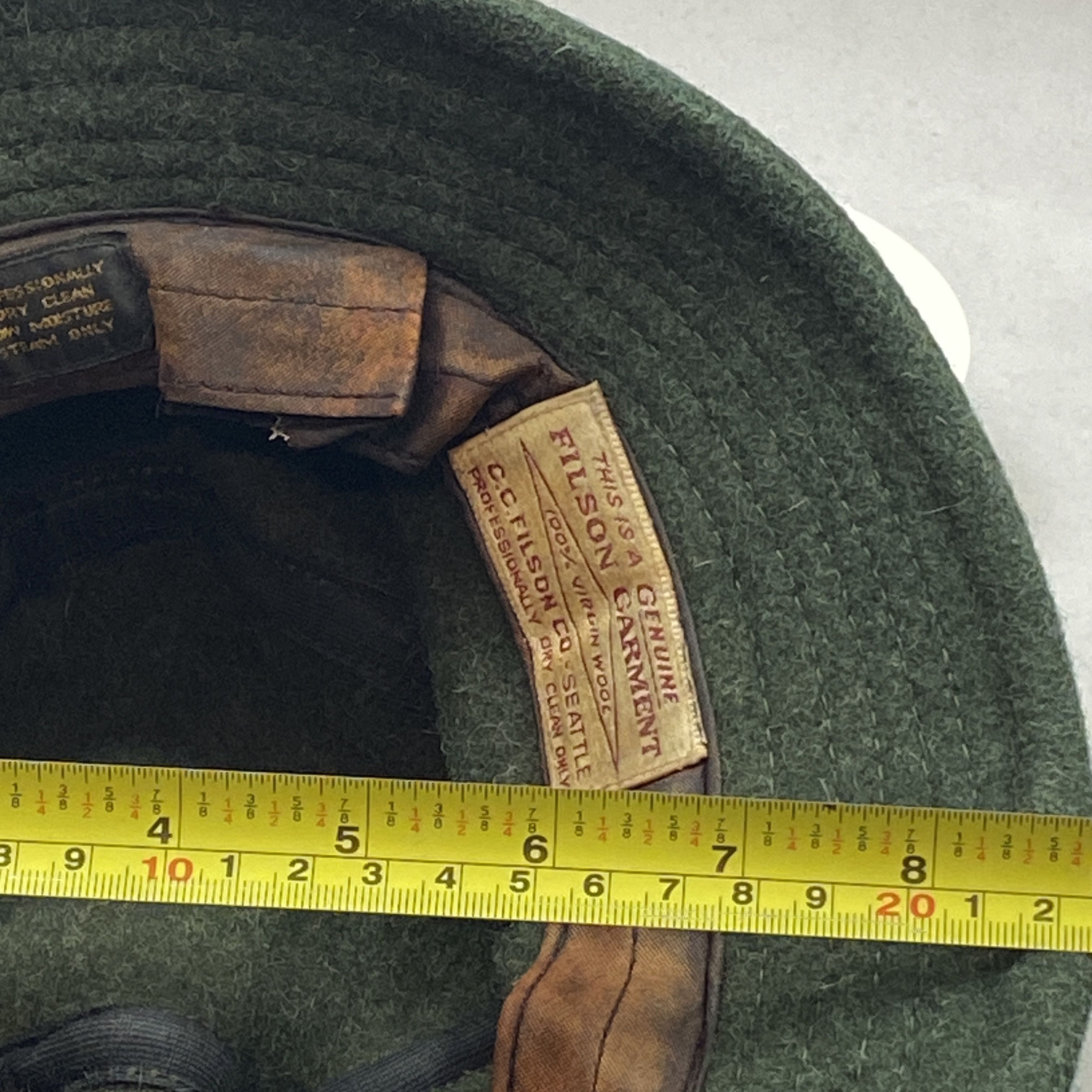 Filson Vintage Filson Wool Hat Seattle USA Size 7 Medium 1970s Size ONE SIZE - 8 Thumbnail