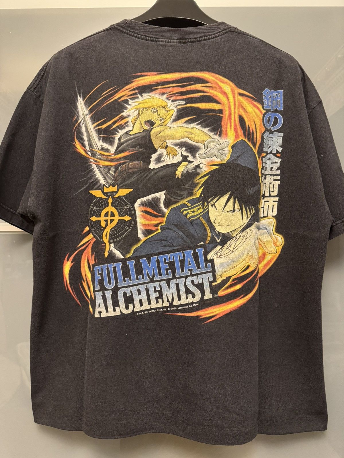 Vintage Vintage Fullmetal Alchemist T Shirt Mustang Size US XL / EU 56 / 4 - 2 Thumbnail