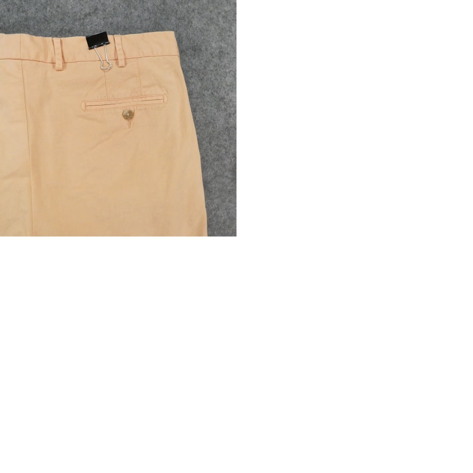 Peter Millar Peter Millar Shorts Mens 36 Chino Flat Front Orange Peach Preppy Casual Size US 35 - 10 Thumbnail