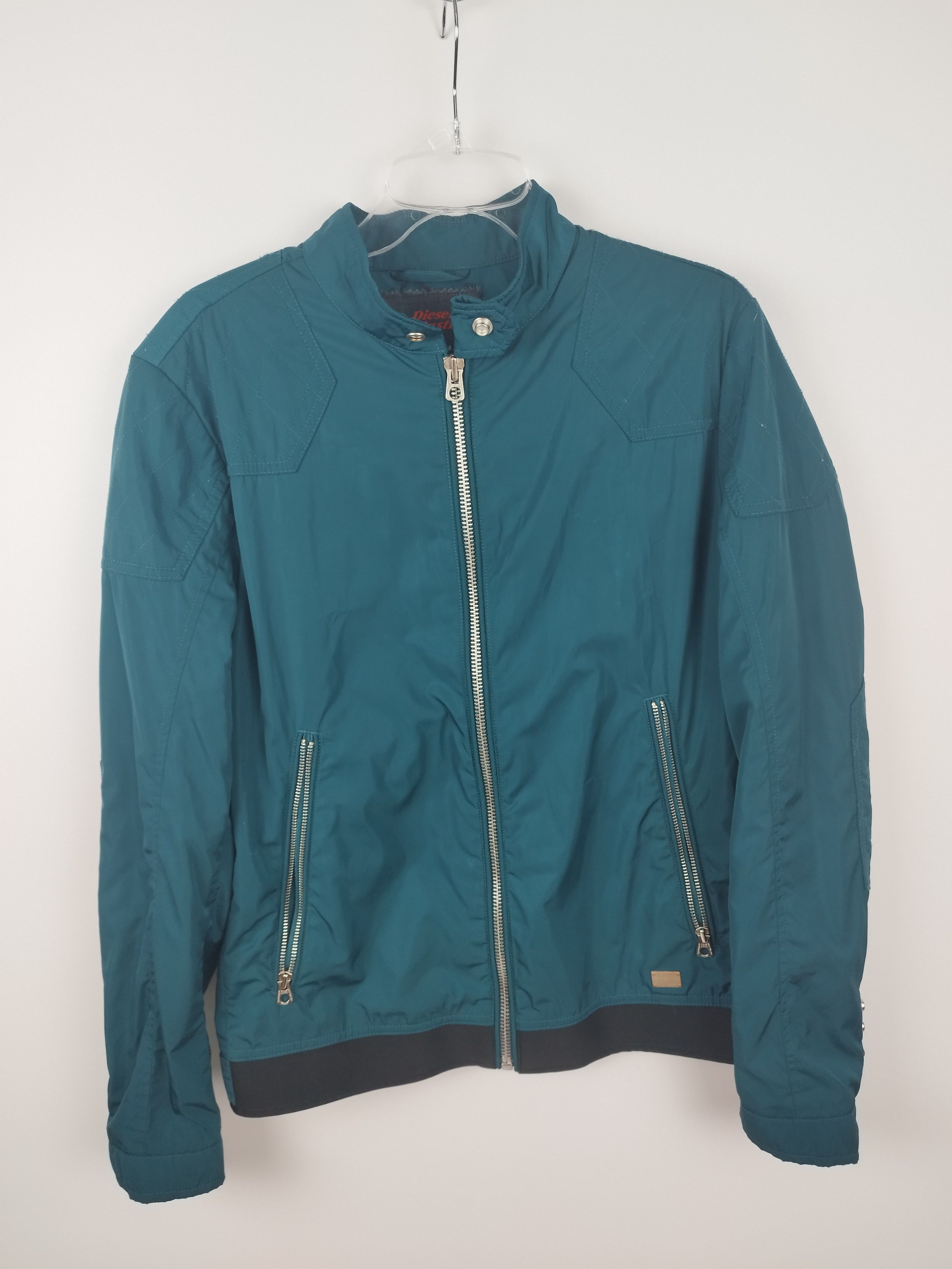 Diesel Diesel Cropped Zip - Up Rider Bomber Jacket Size US M / EU 48-50 / 2 - 1 Thumbnail