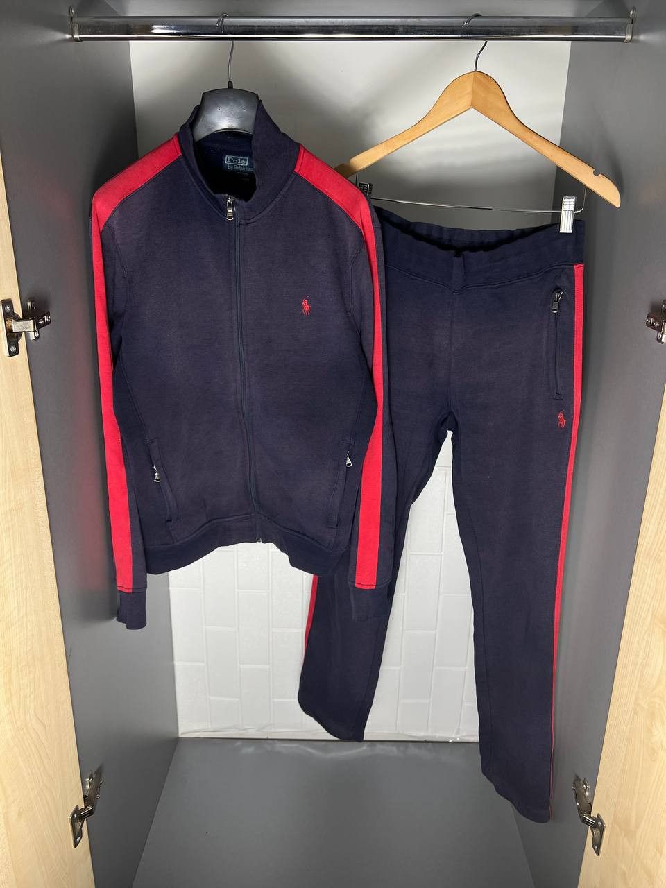 Polo Ralph Lauren VINTAGE POLO RALPH LAUREN SUIT SPORTSWEAR SUIT RETRO Y2K 90s Size US M / EU 48-50 / 2 - 1 Thumbnail