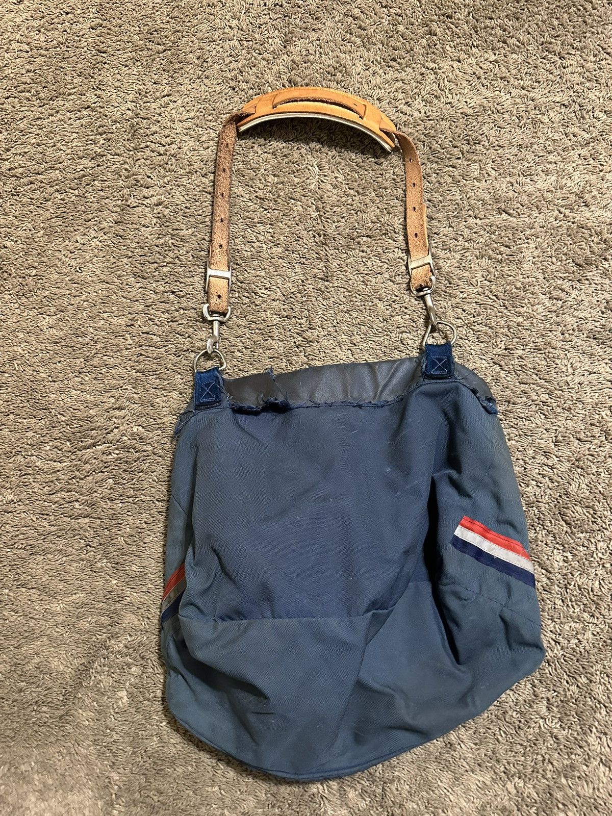 Anti Social Social Club × Vintage Vintage USPS Mailman “triple blue” bag 00s Size ONE SIZE - 6 Thumbnail