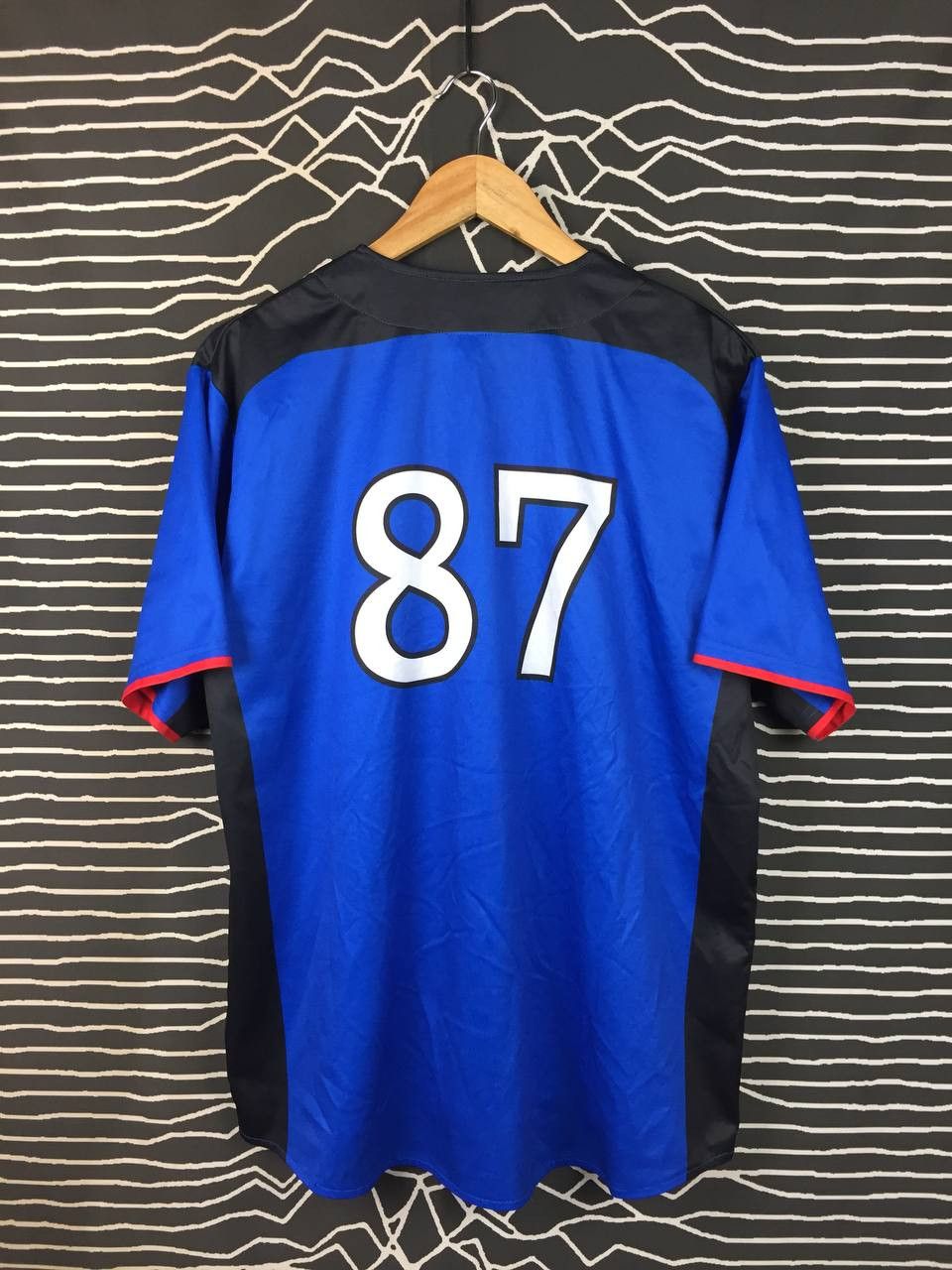 Japanese Brand Panasonic Japanese Industrial League Baseball Club Jersey Size US L / EU 52-54 / 3 - 9 Thumbnail