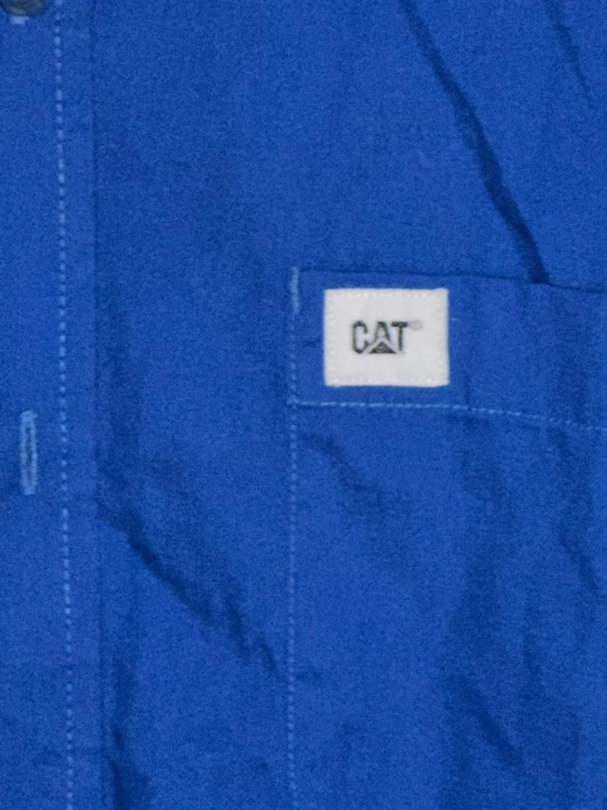 Caterpillar Caterpillar CAT Work Shirt Blue Button-Up L Size US L / EU 52-54 / 3 - 2 Thumbnail