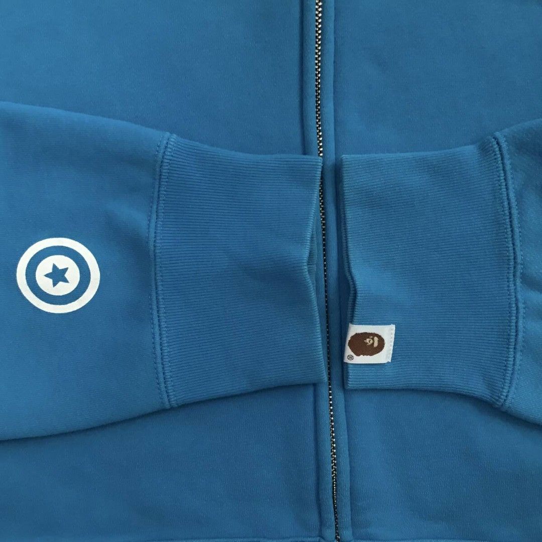 Bape × Nigo BAPE camo × Blue shark full zip hoodie a bathing ape NIGO Size US XXL / EU 58 / 5 - 6 Thumbnail