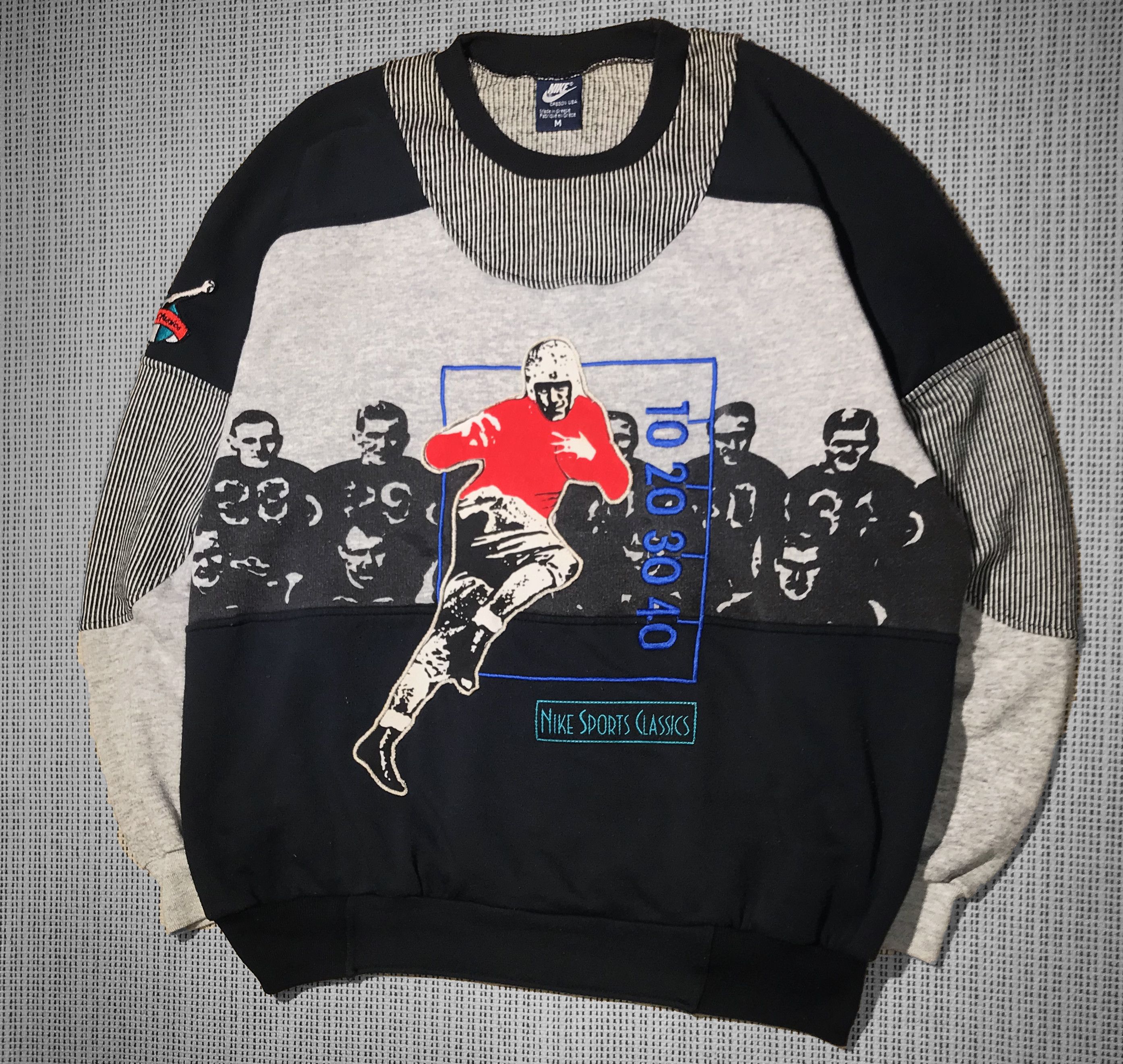 Nike Vintage 80s Nike ‘American Football’ Sweatshirt (M) Size US M / EU 48-50 / 2 - 1 Thumbnail