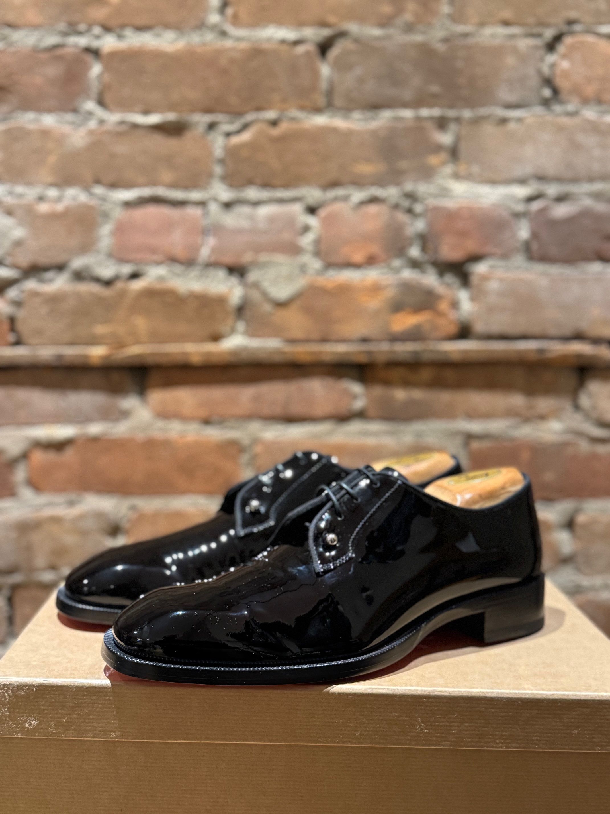 Christian Louboutin Christian Louboutin Chambeliss Flat – Patent Leather Size US 8 / EU 41 - 1 Thumbnail