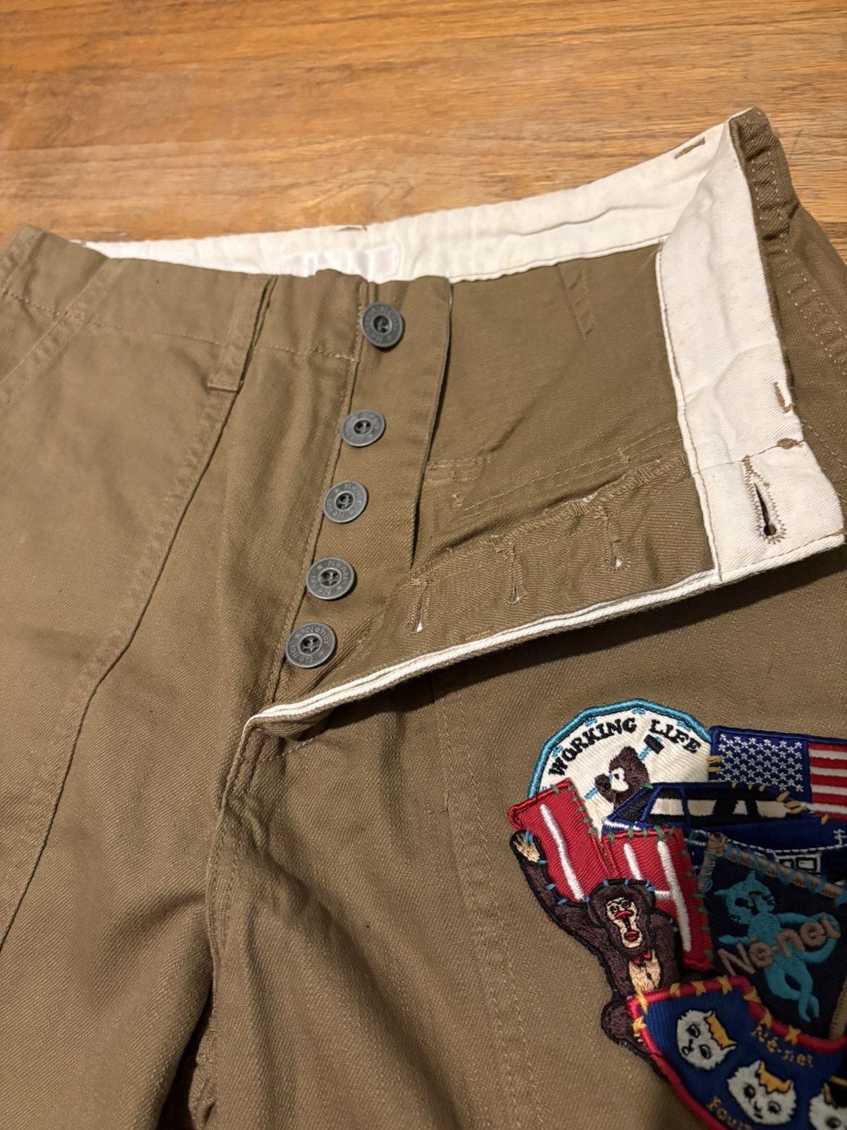 Ne-Net NWT Rare Ne-Net Patch Fatigue Shorts Size US 28 / EU 44 - 3 Thumbnail