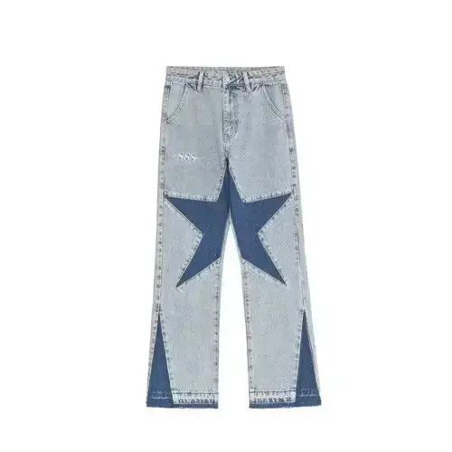 Western Star Embroidered Flared Jeans