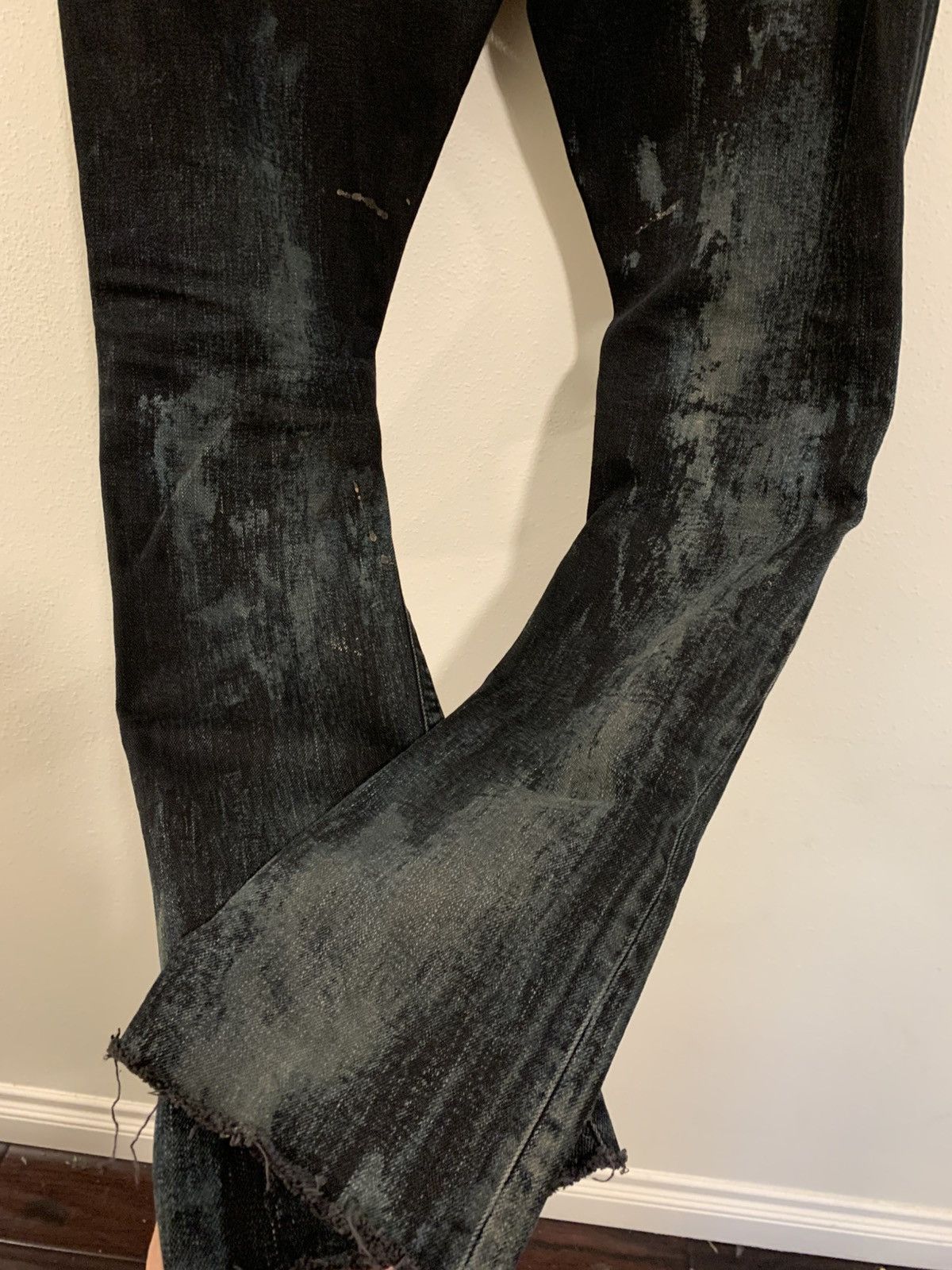 Saint Laurent Paris Saint Laurent fw13 oil spill denim Size US 29 - 8 Thumbnail