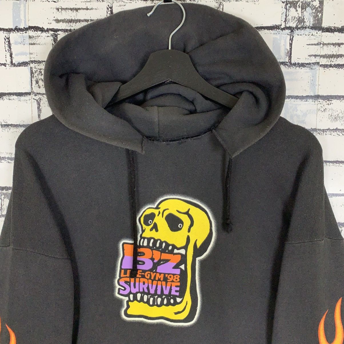 Designer × Japanese Brand × Vintage Vintage Bz Live Gym 1998 Survive Hoodie Sweatshirt Size US S / EU 44-46 / 1 - 4 Thumbnail