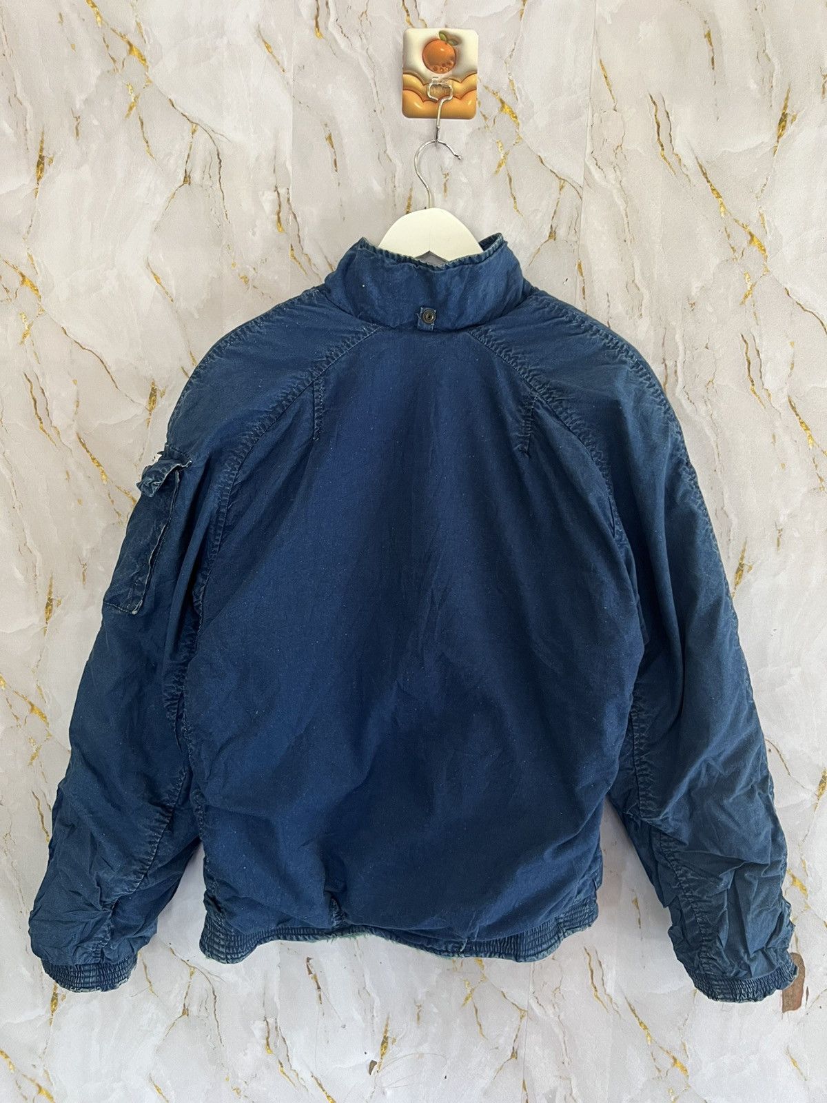 Vintage Vintage Italian Denim Jacket Made in Italy Size US XL / EU 56 / 4 - 2 Thumbnail