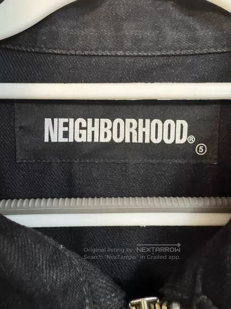 Neighborhood Neighborhood Washed Zip Denim Jacket Size US XL / EU 56 / 4 - 2 Thumbnail