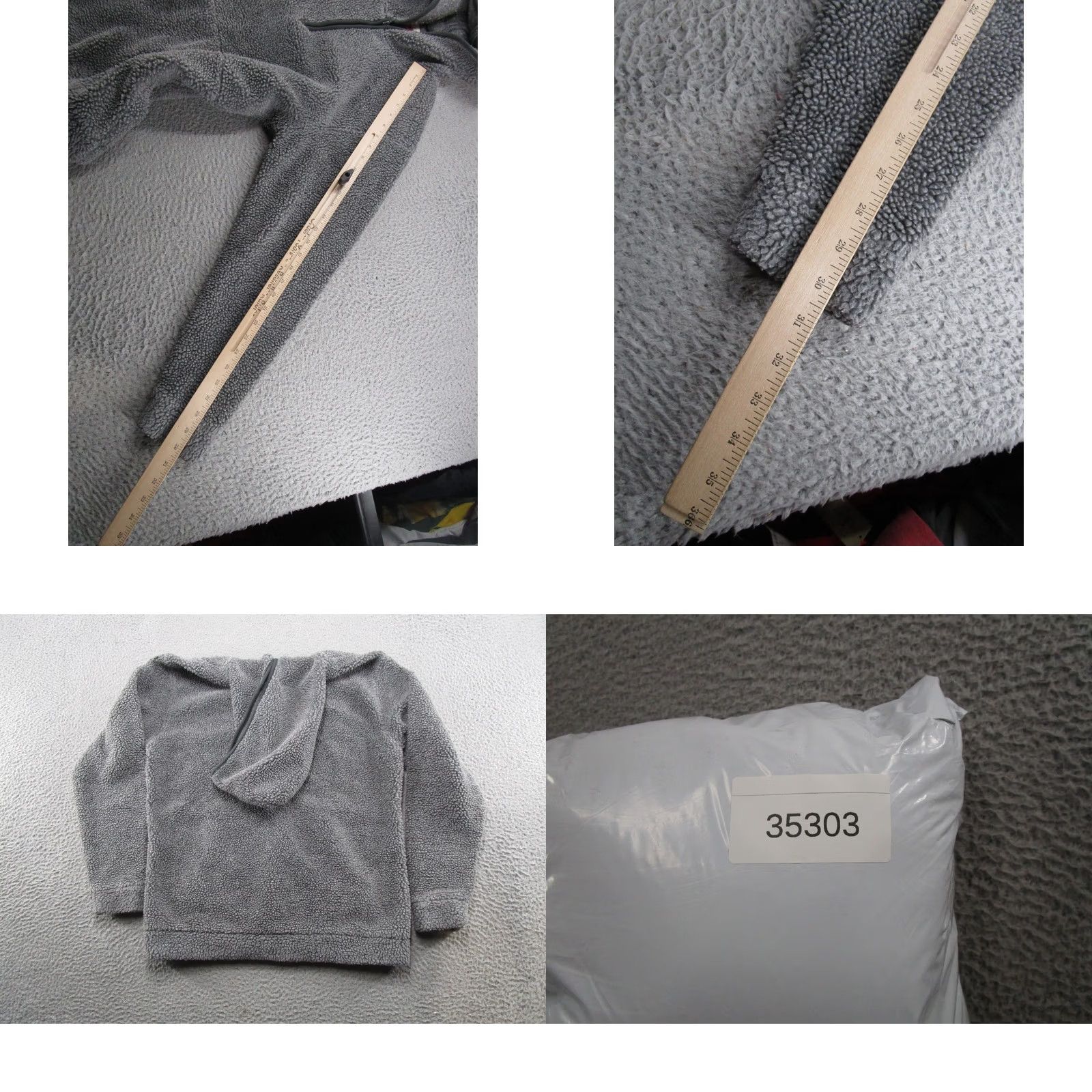 Vintage VINTAGE Union Bay Hoodie Sz S 1/4 Zip Fleece Pullover Gray 90s Skater Grunge Y2K Mens Size US S / EU 44-46 / 1 - 8 Thumbnail