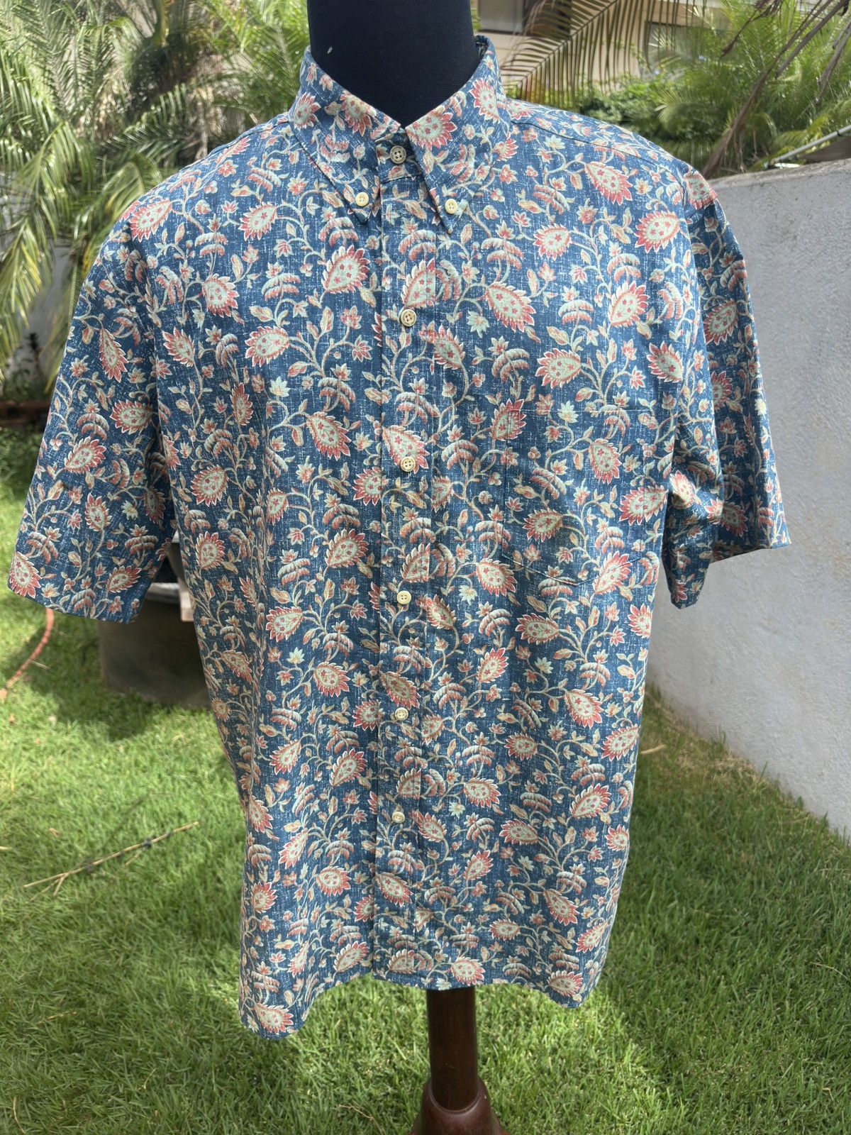 Reyn Spooner PreOwned Reyn Spooner Multicolored Hawaiian Print Men's XL Size US XL / EU 56 / 4 - 1 Thumbnail