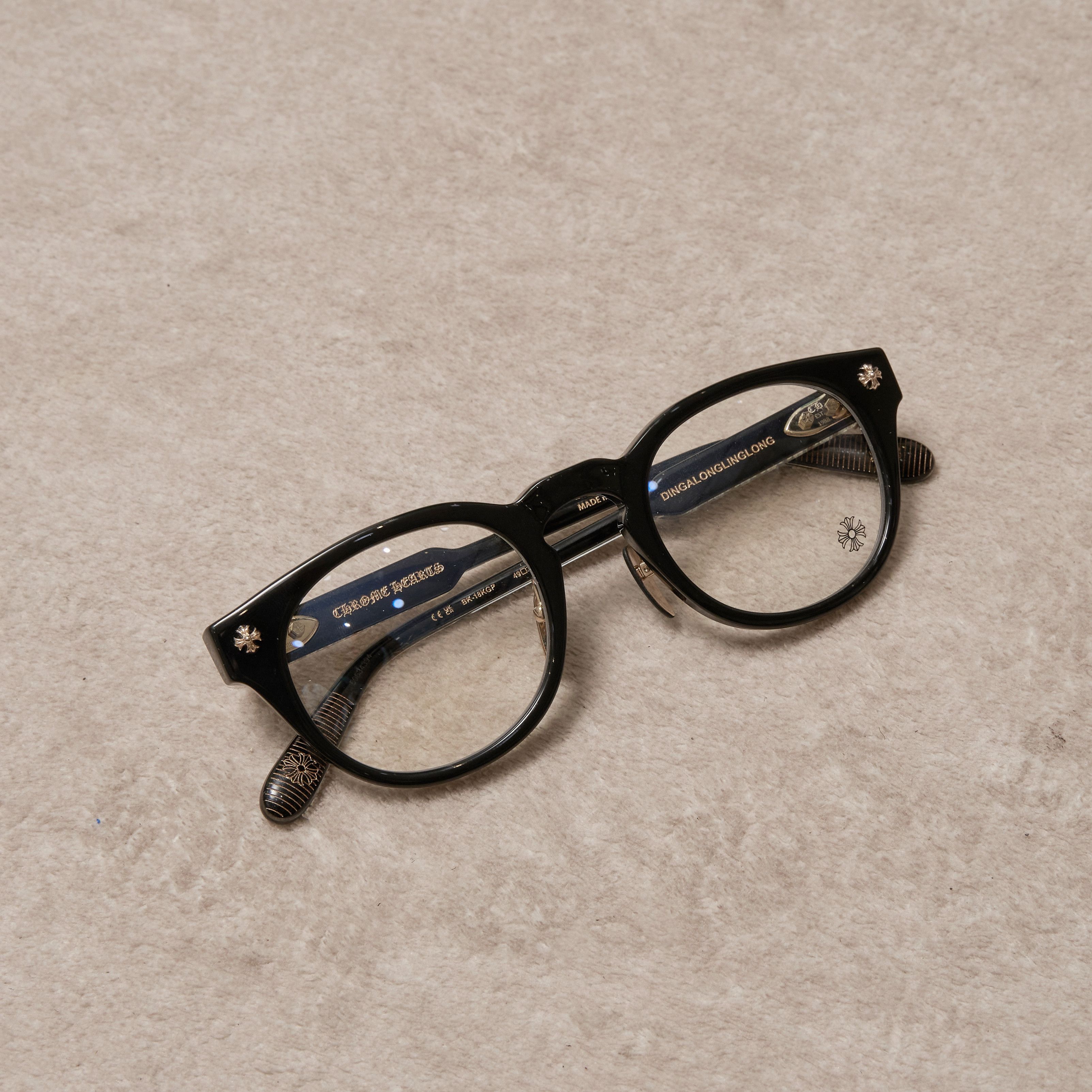 Chrome Hearts CHROME HEARTS DINGALONGLINGLONG BLACK-18KGP Size ONE SIZE - 2 Thumbnail