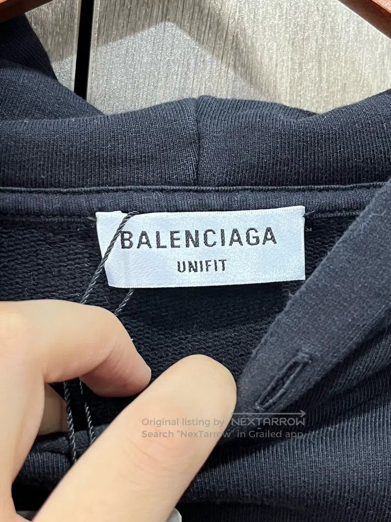 Balenciaga Balenciaga Scissor distressed distressed hoodie Size US S / EU 44-46 / 1 - 4 Thumbnail