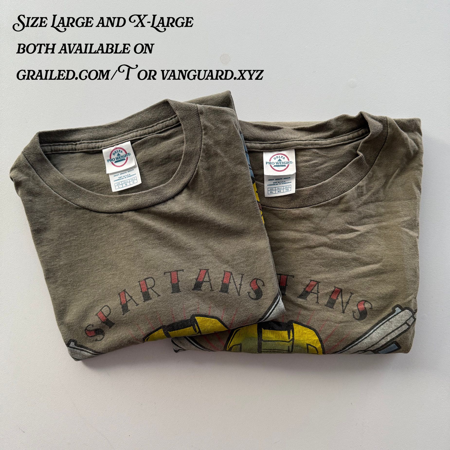 Vintage 2007 Vintage Halo 3 "Spartans" Master Chief Promo Tee Size US L / EU 52-54 / 3 - 9 Thumbnail