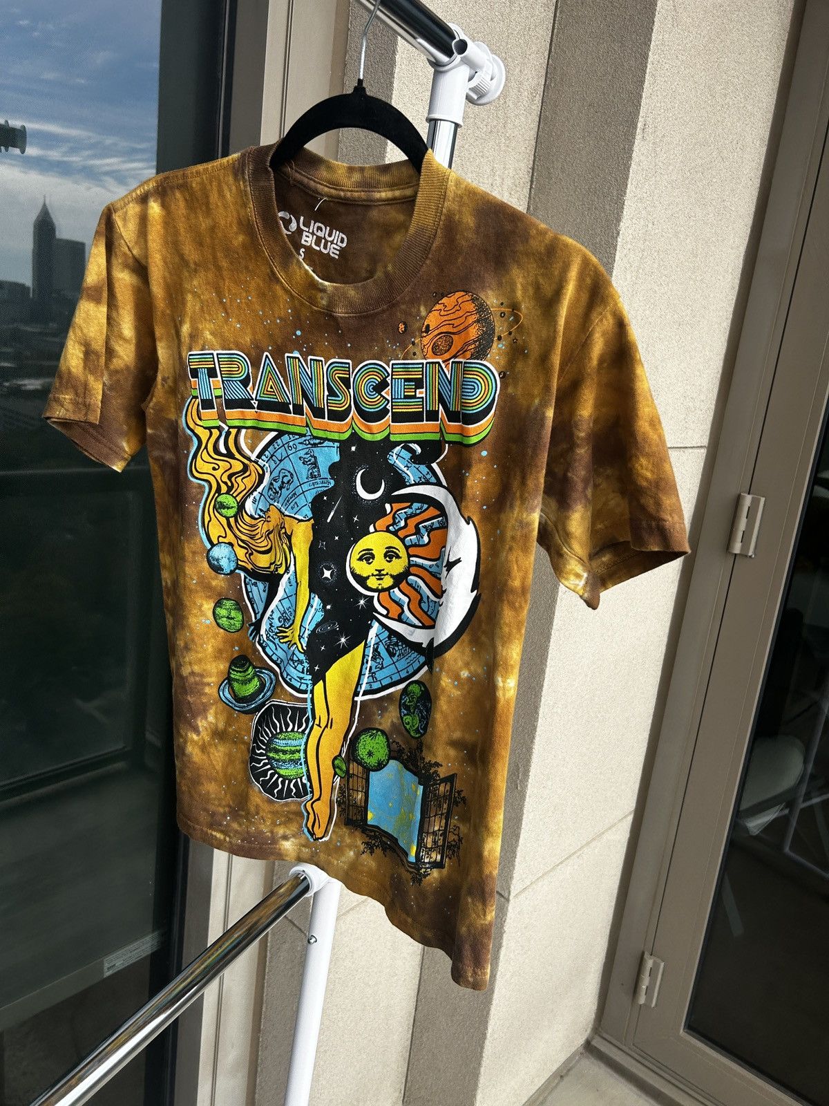 Liquid Blue × Vintage Liquid Blue “Transcend” Tie-Dye Graphic Tee Size US S / EU 44-46 / 1 - 2 Thumbnail
