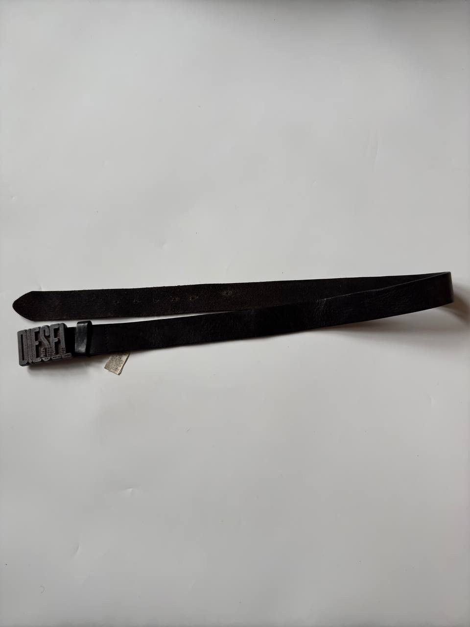 Diesel Vintage DIESEL Leather Belt made in Italy 117 cm Size ONE SIZE - 7 Thumbnail