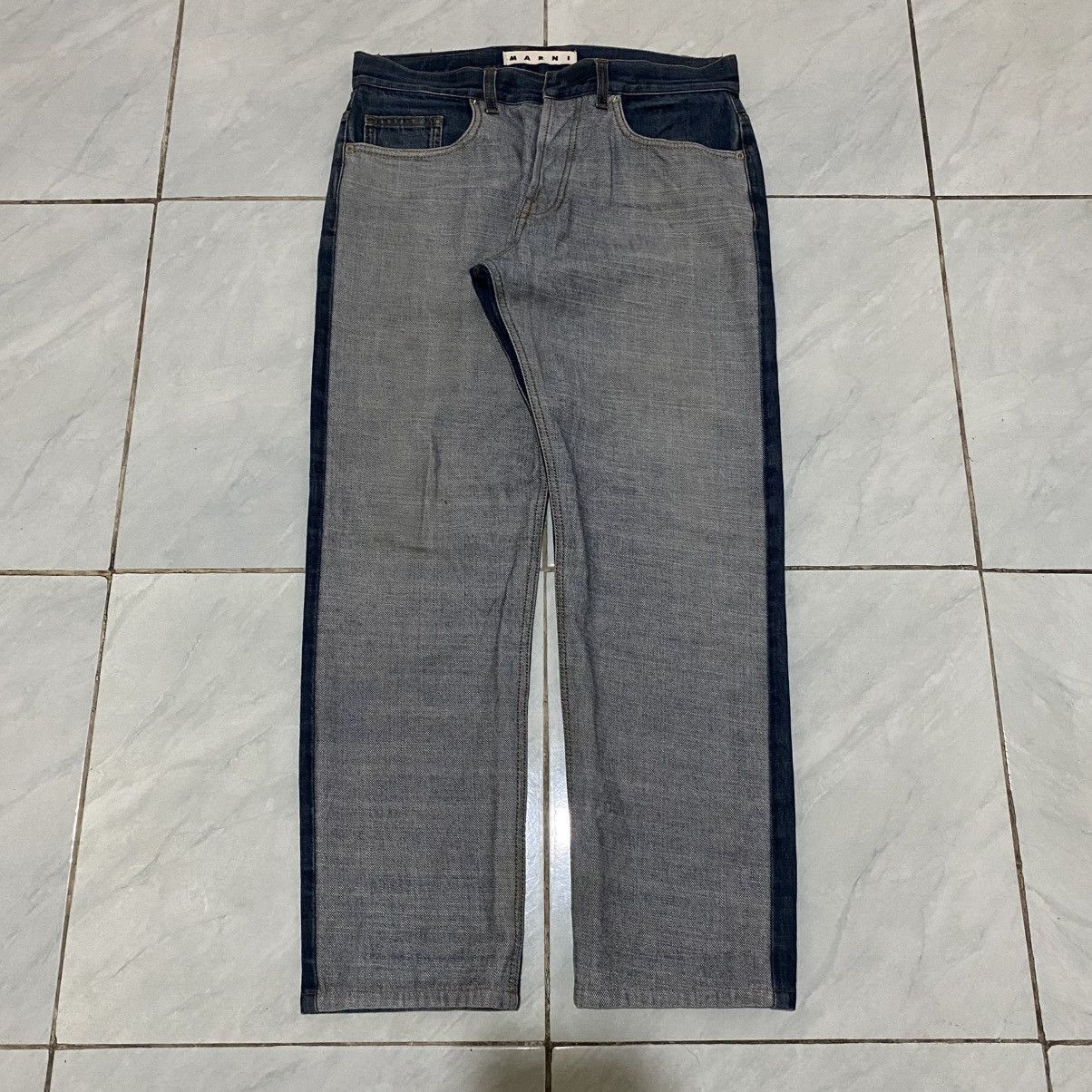 Marni Marni Hybrid Docking Denim Pants Size US 32 / EU 48 - 3 Thumbnail