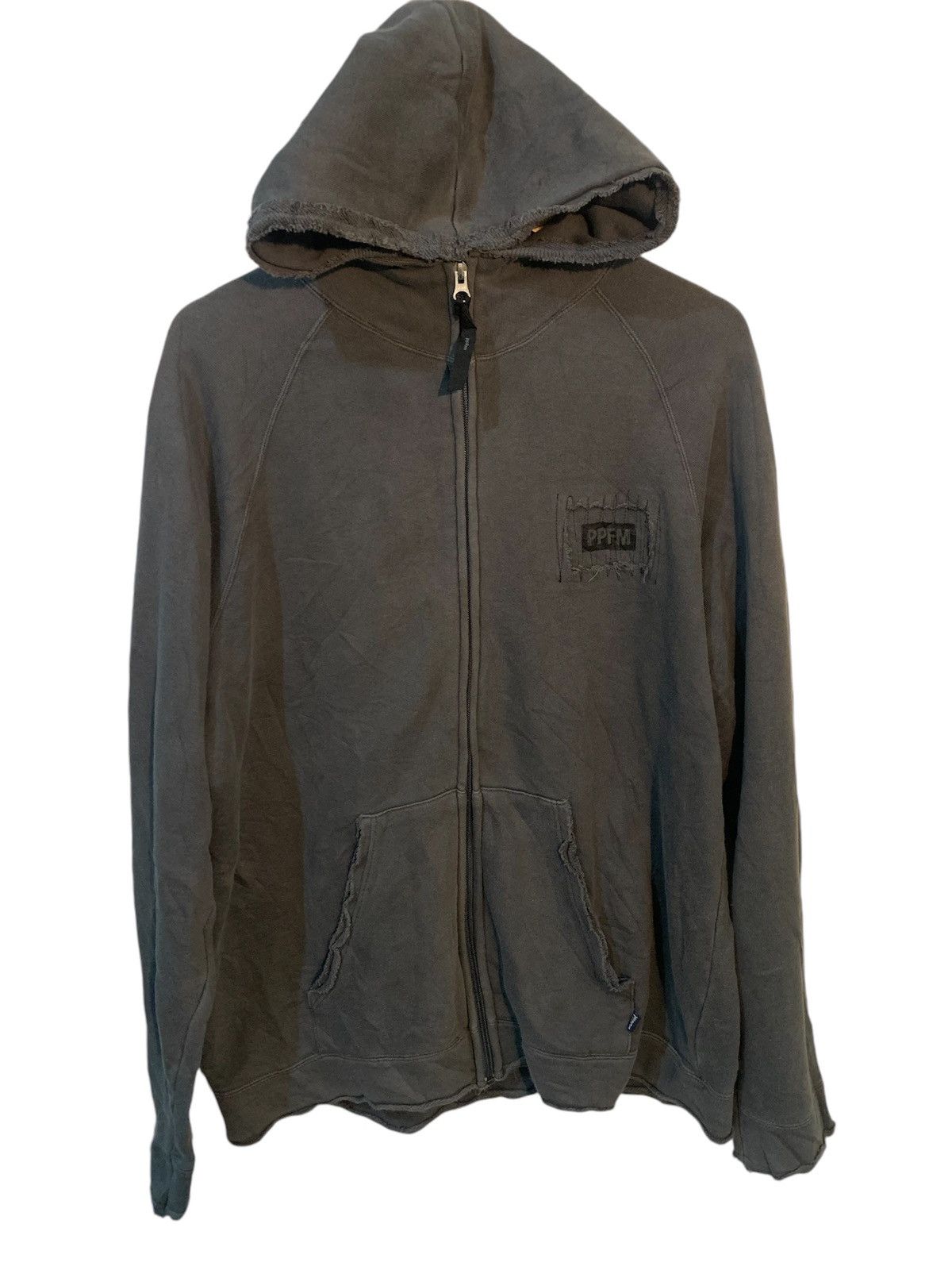 •SOLD• Japanese Zipper hoodie PPFM Distressed styel