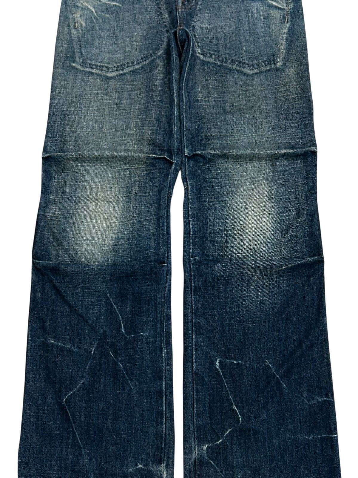 Marithe + Francois Girbaud Marithe Francois Girbaud Baggy Loose Fit Double Knee Pocket Size US 31 - 4 Thumbnail