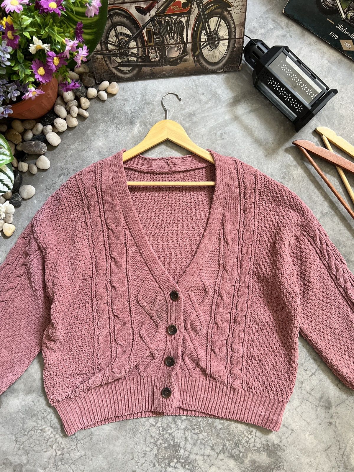 Japanese Brand 🔥 VTG 🔥 Japanese Knit Cardigan Ann Demeuleester Style Size US XL / EU 56 / 4 - 2 Thumbnail