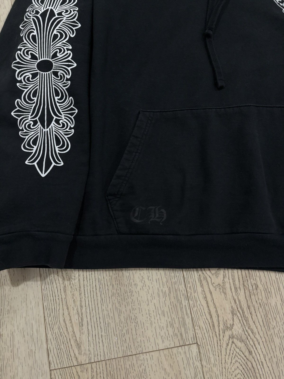 Chrome Hearts Chrome Hearts Floral Horseshoe Hoodie Size US XXL / EU 58 / 5 - 4 Thumbnail