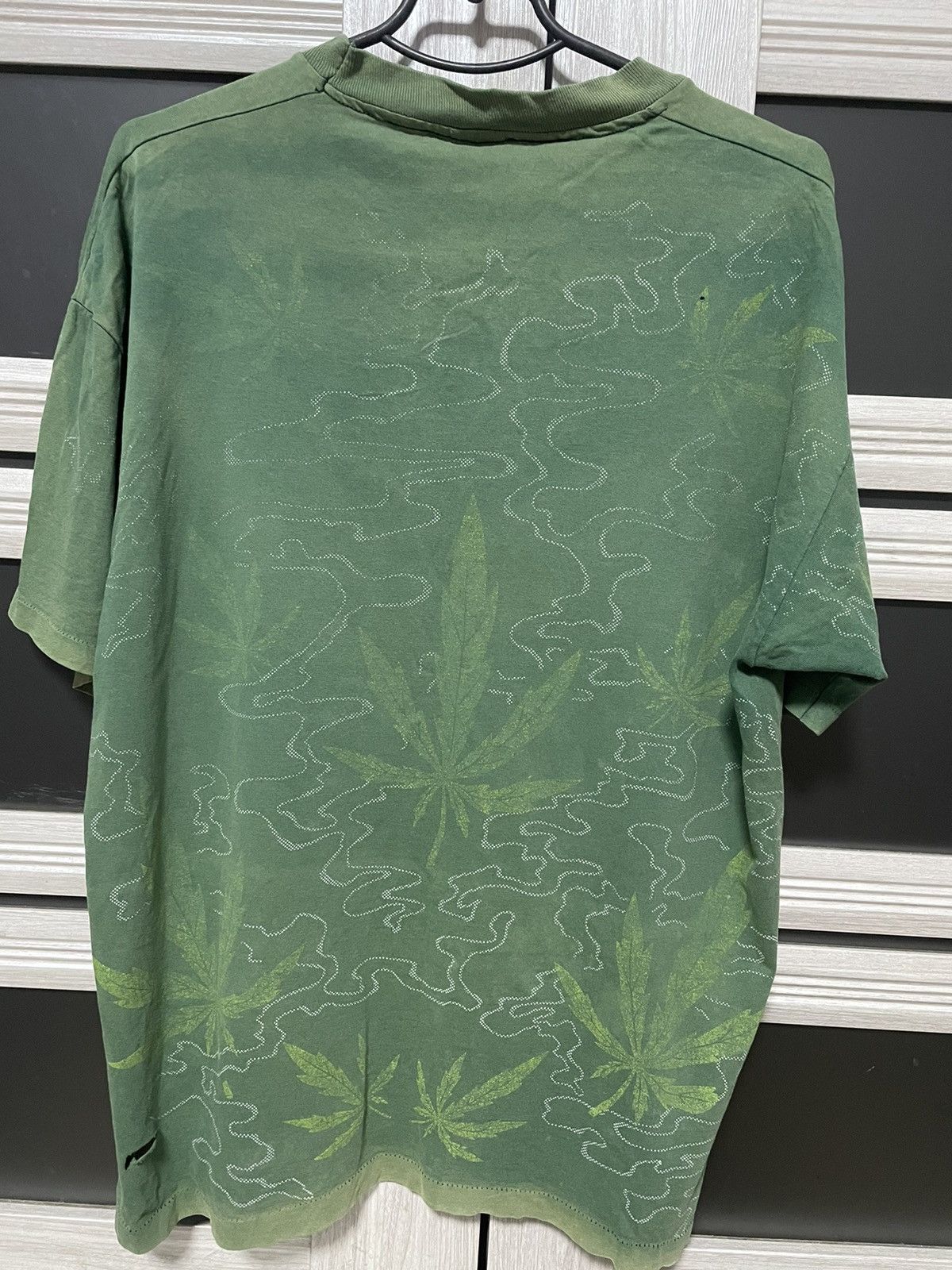 Band Tees × Rap Tees × Vintage Vintage 1995 Weeded Records All Over Print T Shirt Nervous Size US XL / EU 56 / 4 - 3 Thumbnail