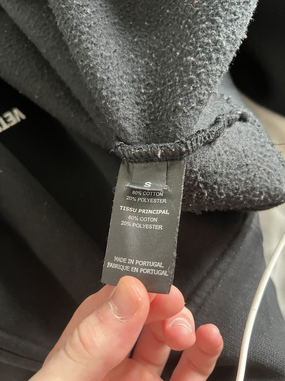 Vetements VETEMENTS logo hoodie Size US S / EU 44-46 / 1 - 9 Thumbnail