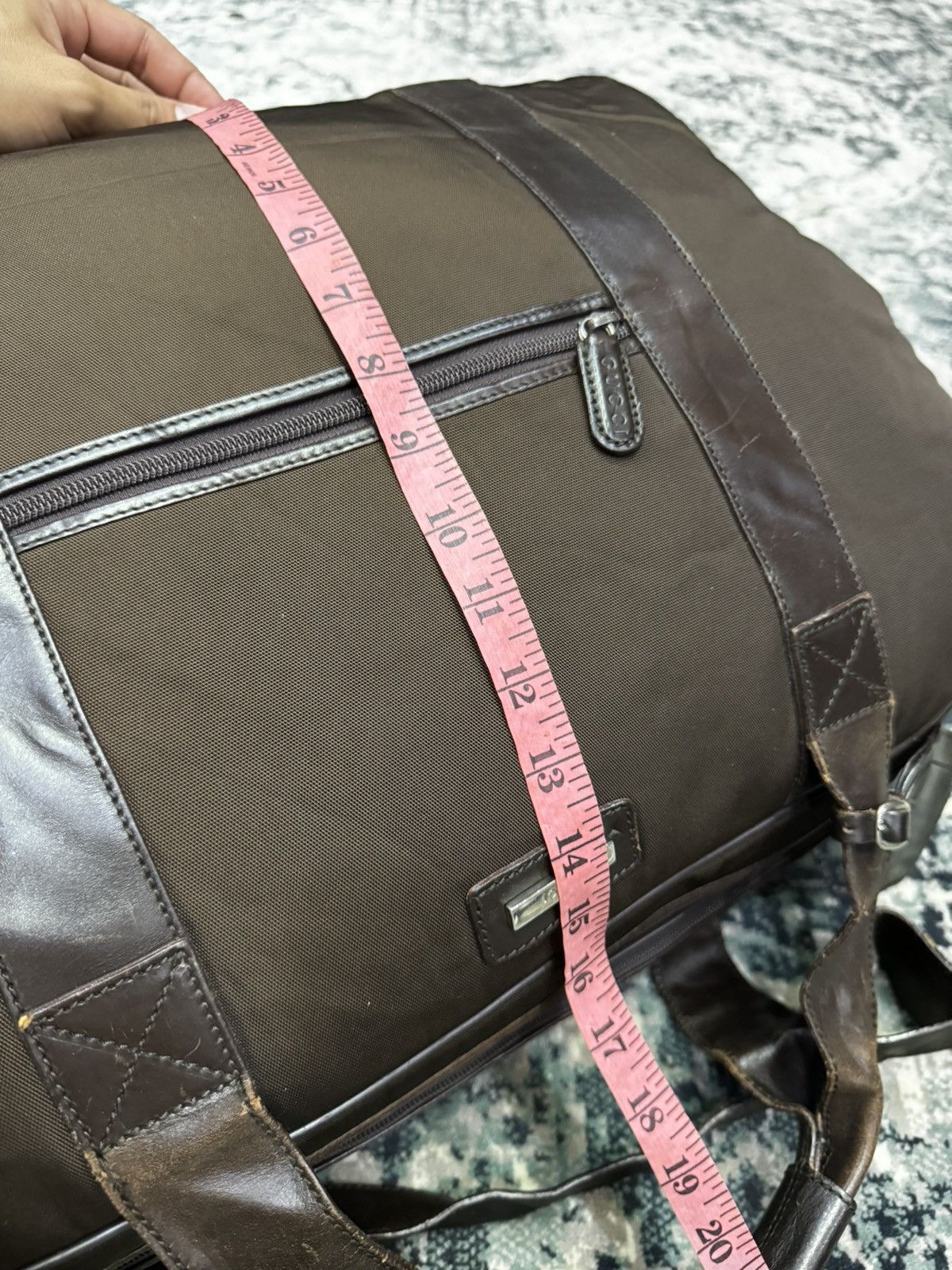 Gucci VINTAGE GUCCI TRAVEL DUFFLE BAG Size ONE SIZE - 10 Thumbnail