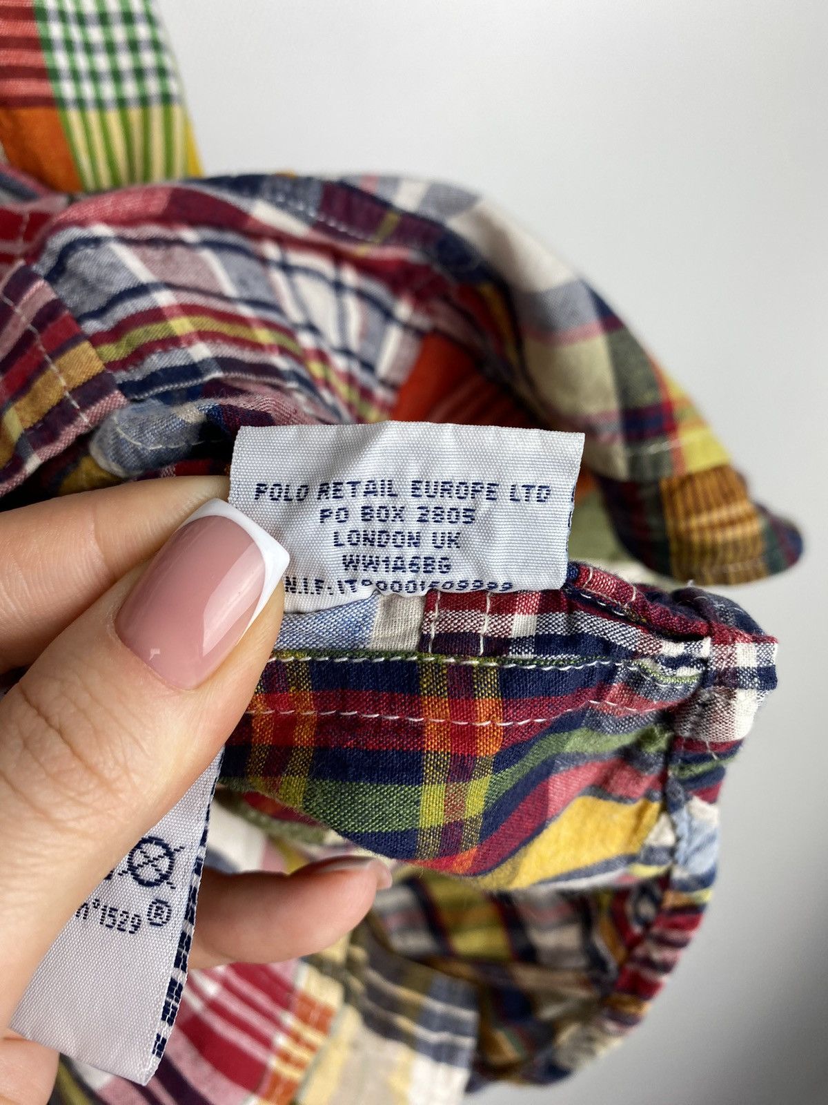 Polo Ralph Lauren Polo by Ralph Lauren VTG patchwork S/S button up shirt Size US L / EU 52-54 / 3 - 15 Thumbnail