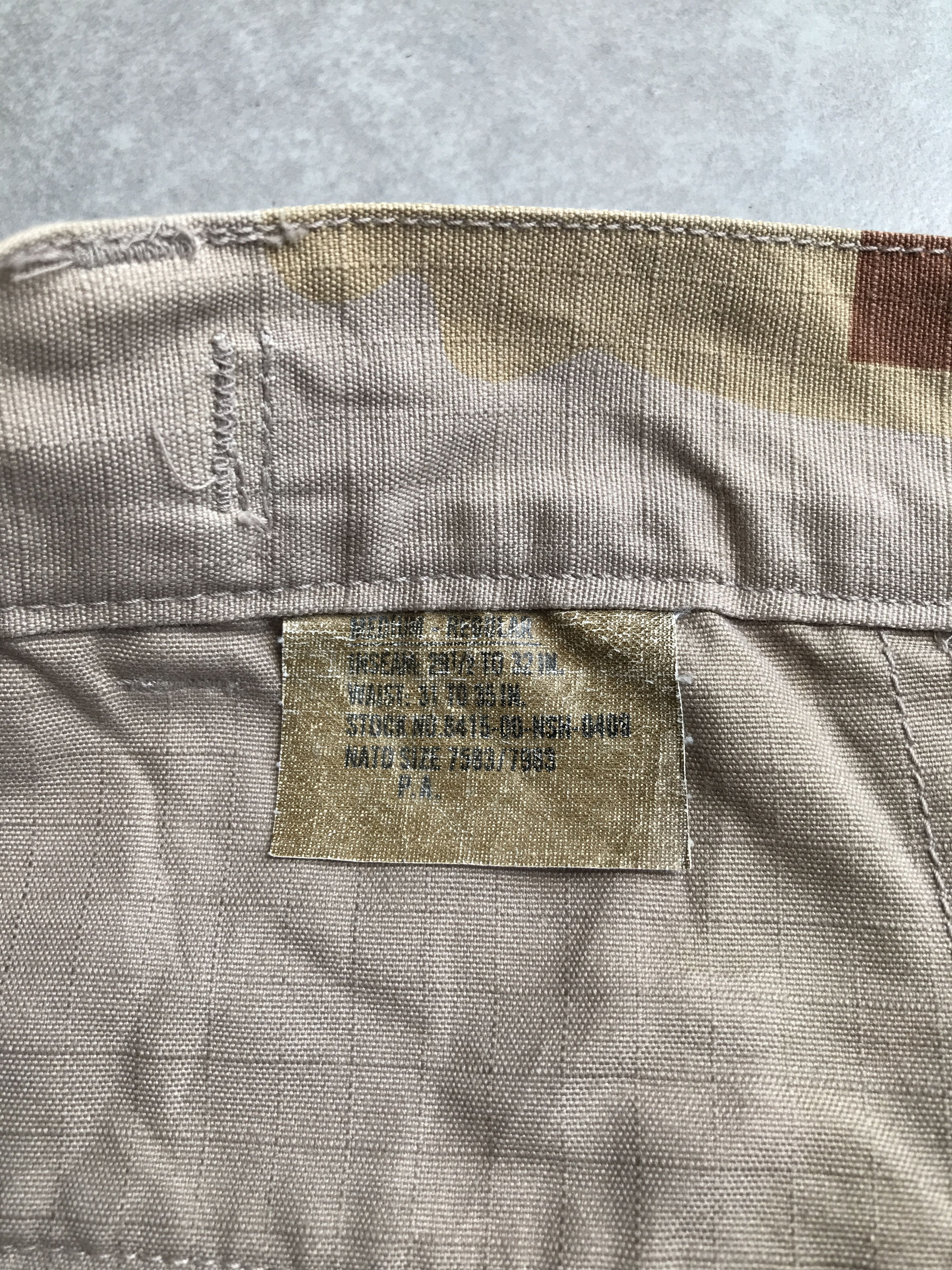 Vintage Vintage military dessert camo cargo Size US 34 / EU 50 - 4 Thumbnail