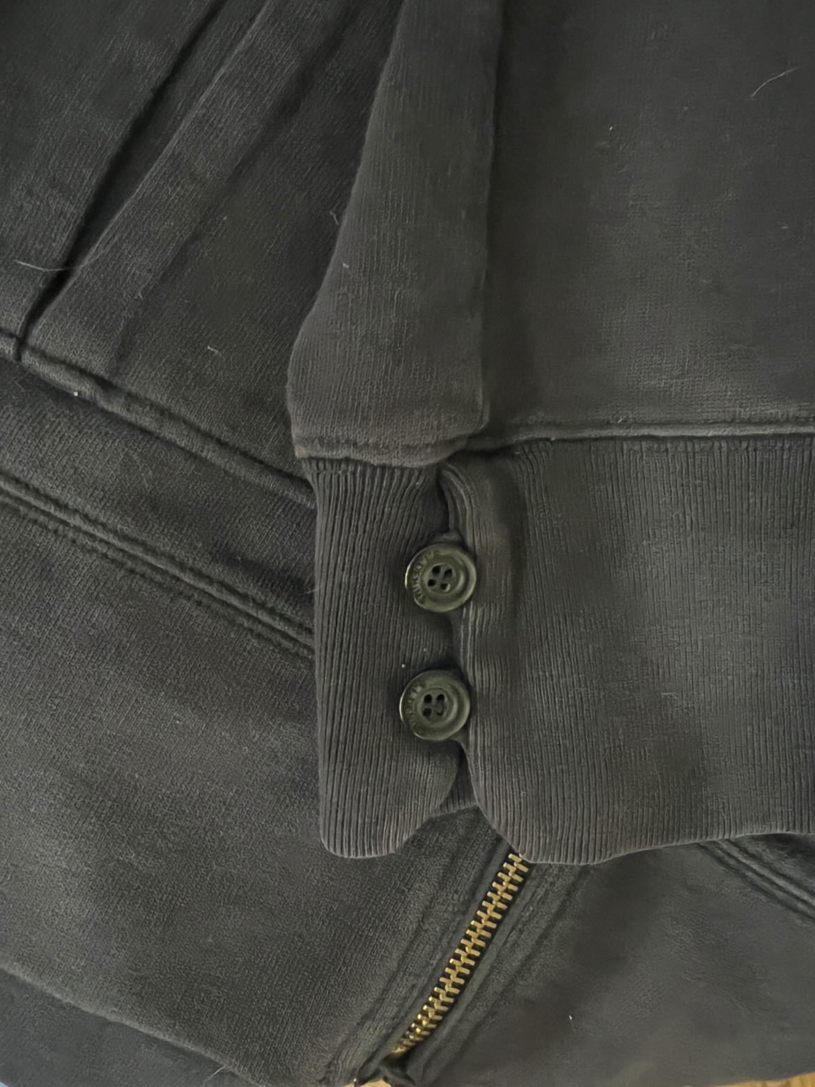 Massimo Osti × Stone Island Vintage Stone Island Denims Zip Jacket Y2K Massimo Osti Era Size US XXL / EU 58 / 5 - 5 Thumbnail