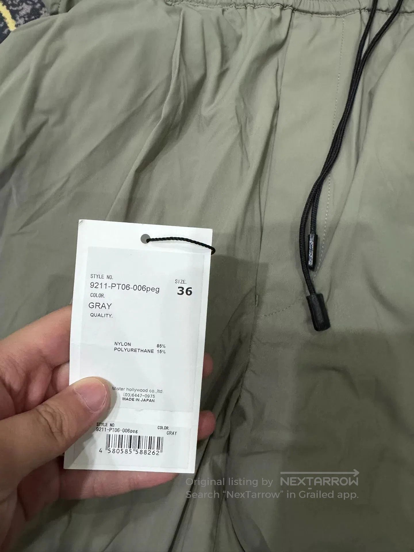 N.Hoolywood N.HOOLYWOOD x Studious Tapered Pants. Size US 36 / EU 52 - 2 Thumbnail