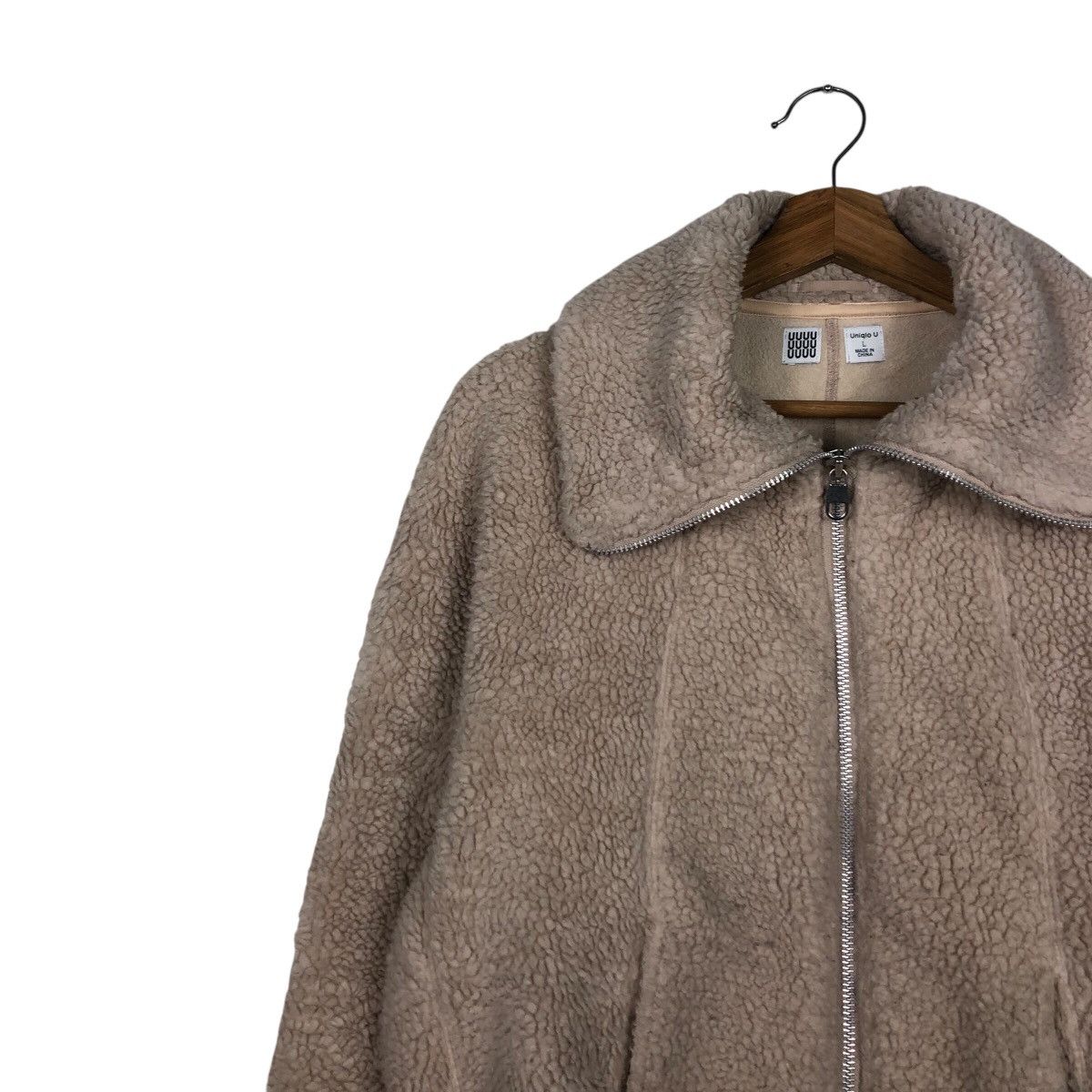 Japanese Brand × Vintage 📌Vintage Fleece Dip Pile Zipper Uniqlo Undercover Size US L / EU 52-54 / 3 - 8 Thumbnail