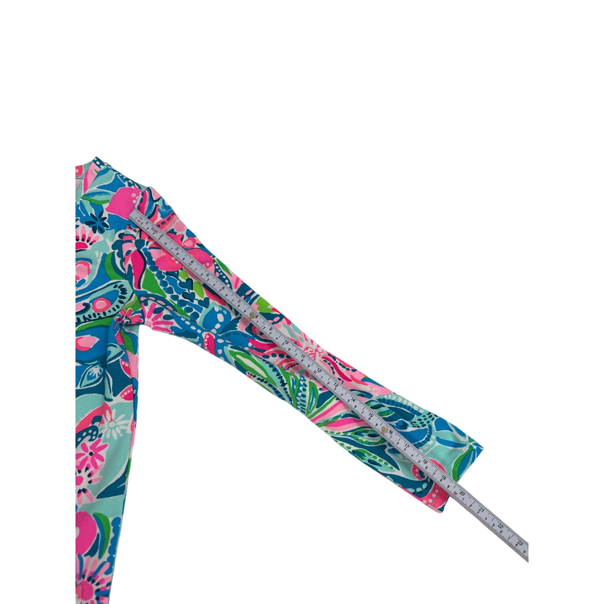 Lilly Pulitzer Lilly Pulitzer girls Vira Floral Dress Size XL - Vibrant & C Size XL / US 12-14 / IT 48-50 - 8 Thumbnail