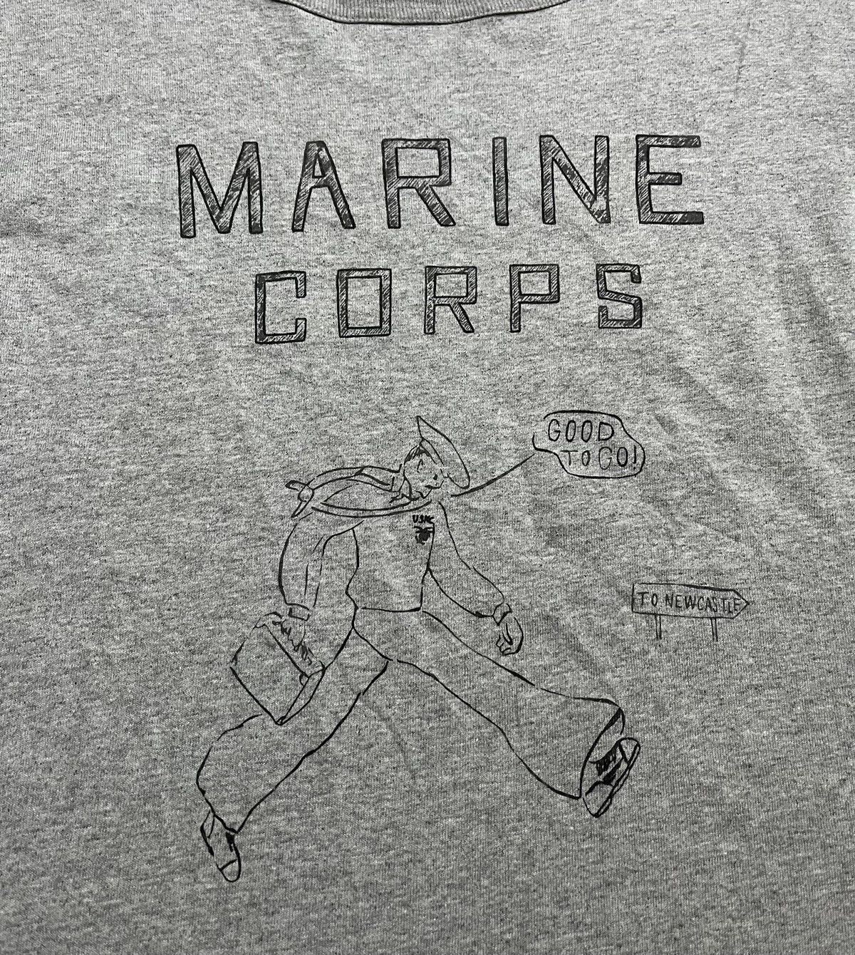 J.S. Homestead × Nigel Cabourn NIGEL CAROURN x JS HOMESTEAD Marine Corps T Shirt Size US M / EU 48-50 / 2 - 3 Thumbnail