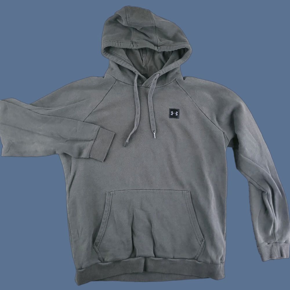 Under Armour Under Armour Hoodie Mens M Green Olive Pullover Sweatshirt Distressed Sweatshirt Pullover Mens Green Olive Size US M / EU 48-50 / 2 - 1 Thumbnail