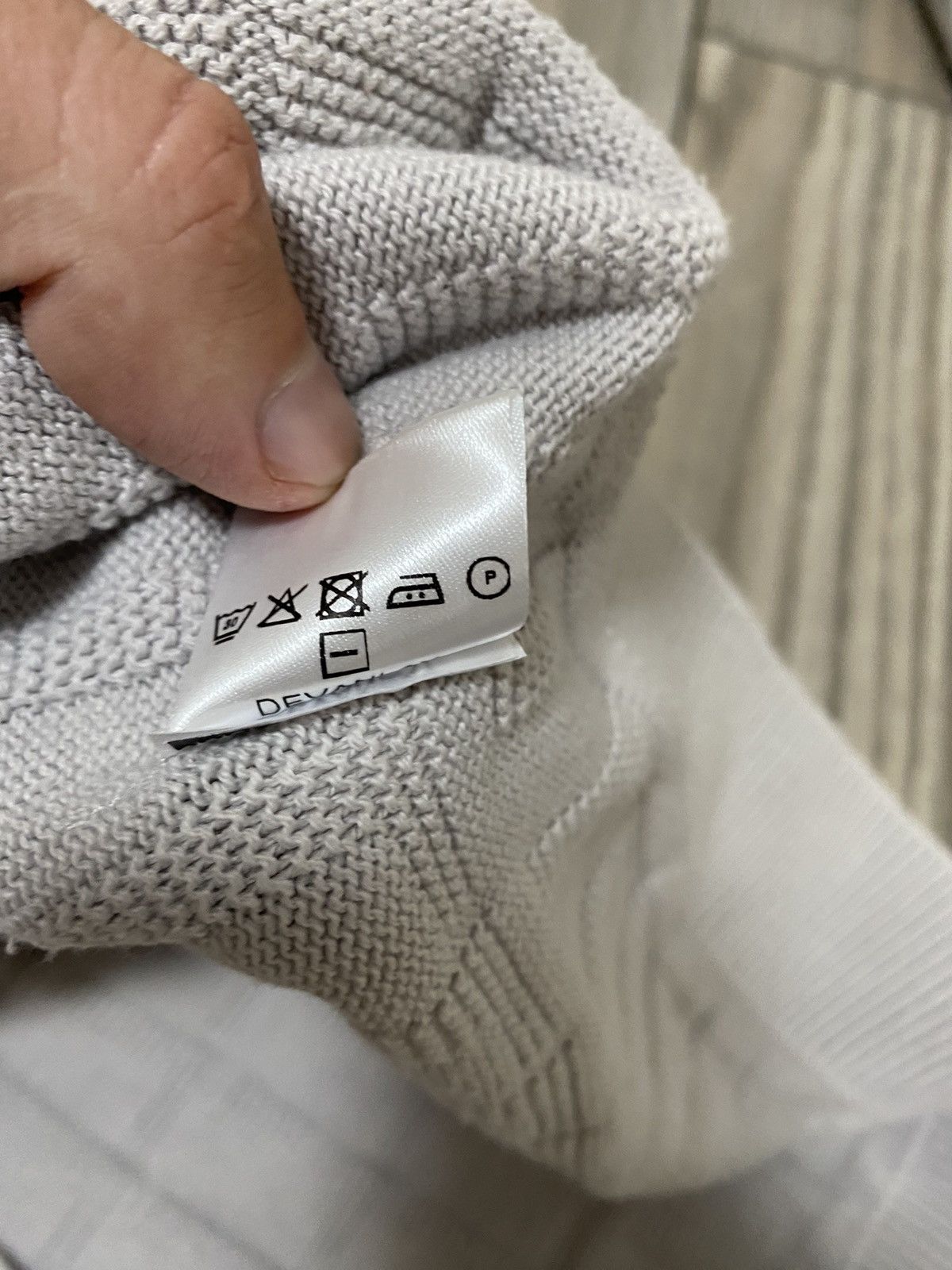 Lacoste Vintage Lacoste Grey Crew Neck Knit Sweater Mens Size 7 Size US XXL / EU 58 / 5 - 12 Thumbnail